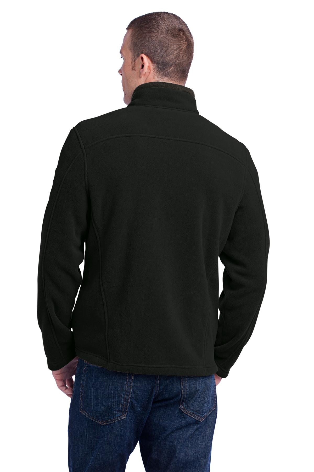 Custom Embroidered Eddie Bauer - Full-Zip Fleece Jacket. EB200,Black