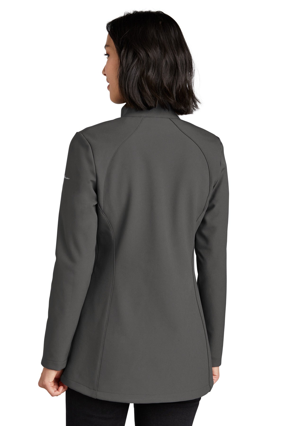 Custom Embroidered Eddie Bauer Women's Stretch Soft Shell Jacket EB545,Iron Gate