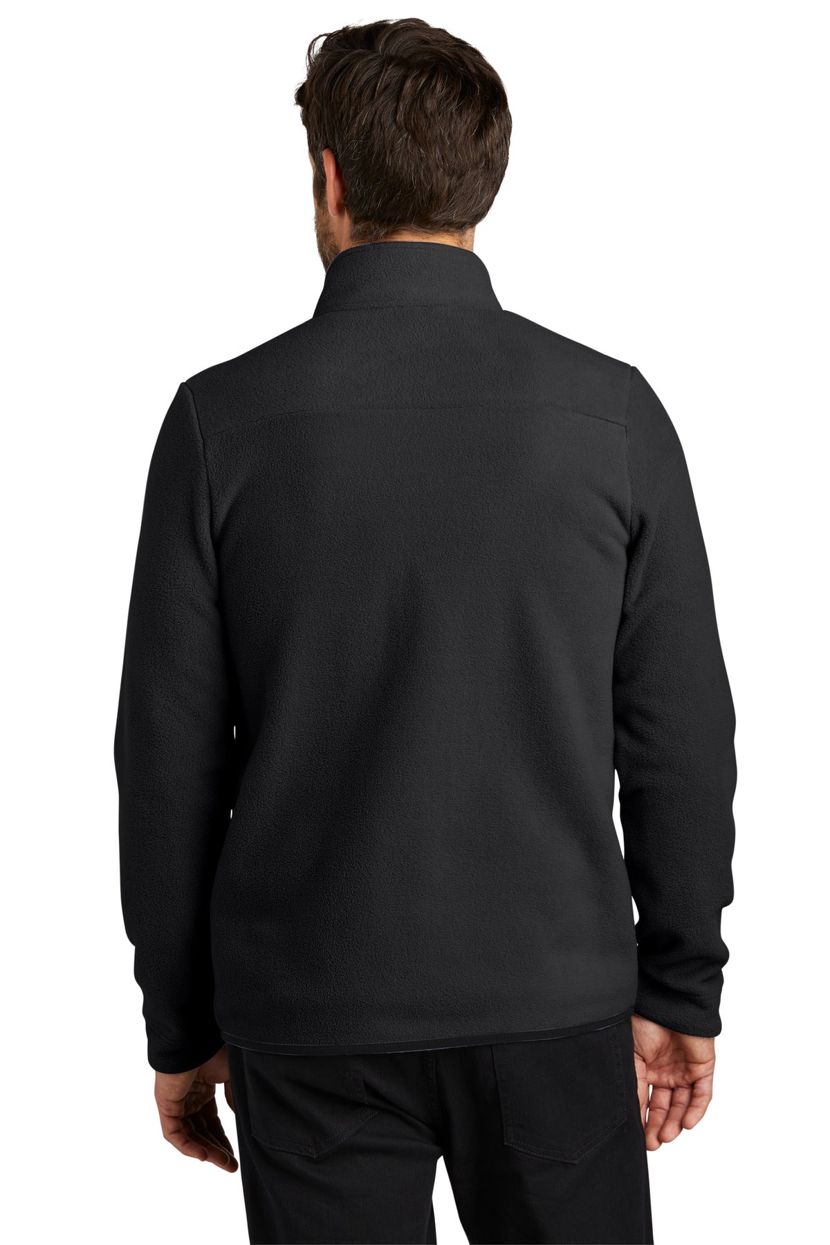 Custom Embroidered Port Authority Connection Fleece Jacket F110,Deep Black