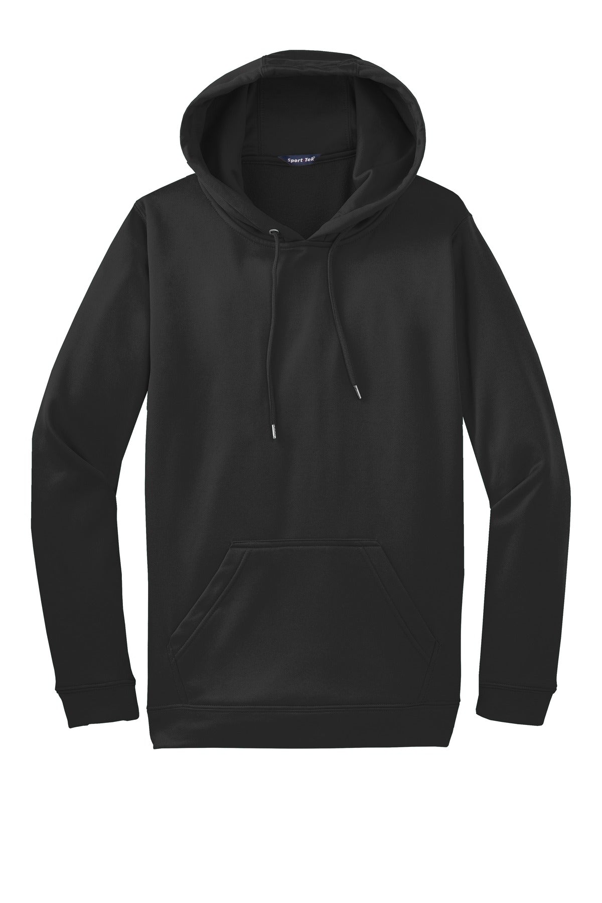 Sport-Tek Sport-Wick Fleece Hooded Pullover. F244 Black