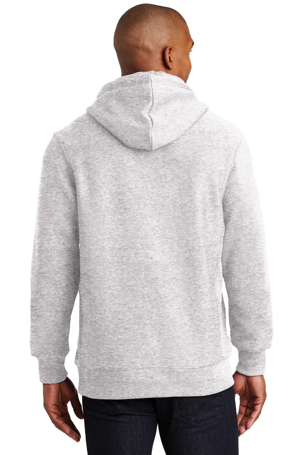 Custom Embroidered Sport-Tek Super Heavyweight Pullover Hooded Sweatshirt. F281,Athletic Heather
