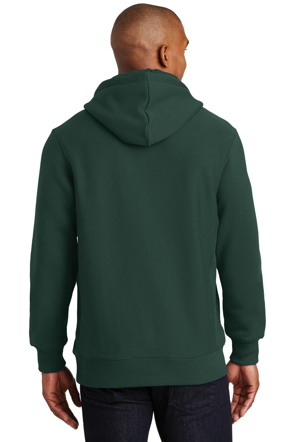 Custom Embroidered Sport-Tek Super Heavyweight Pullover Hooded Sweatshirt. F281,Dark Green