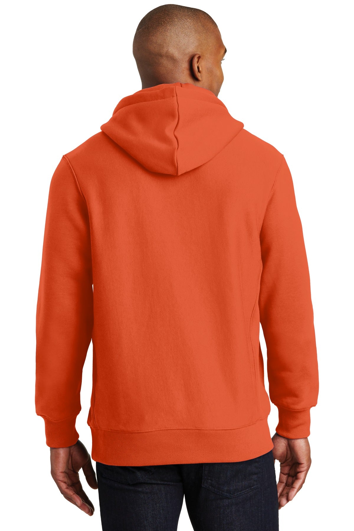 Custom Embroidered Sport-Tek Super Heavyweight Pullover Hooded Sweatshirt. F281,Orange