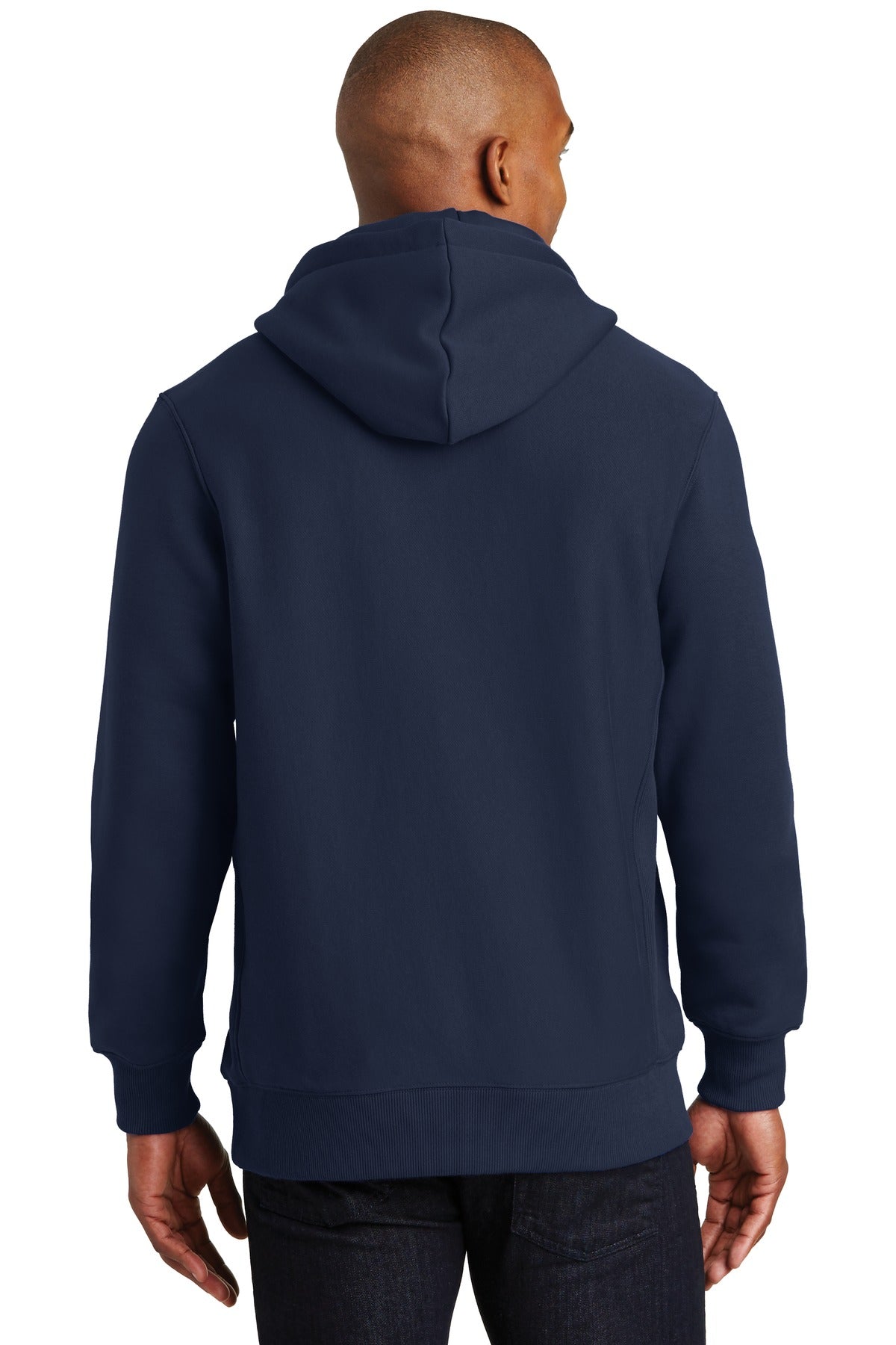 Custom Embroidered Sport-Tek Super Heavyweight Pullover Hooded Sweatshirt. F281,True Navy