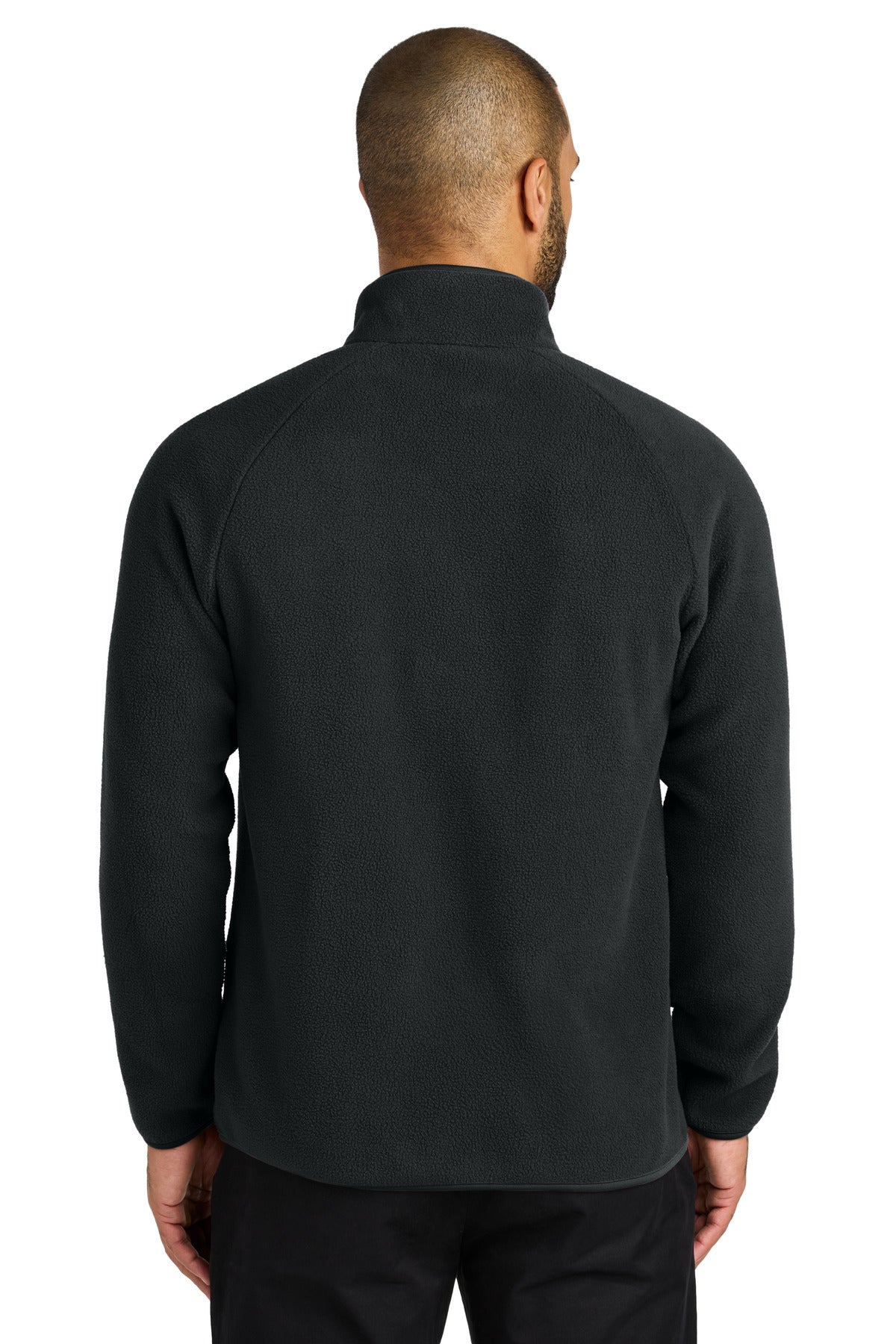 Custom Embroidered Port Authority C-FREE Raglan Fleece F700,Deep Black
