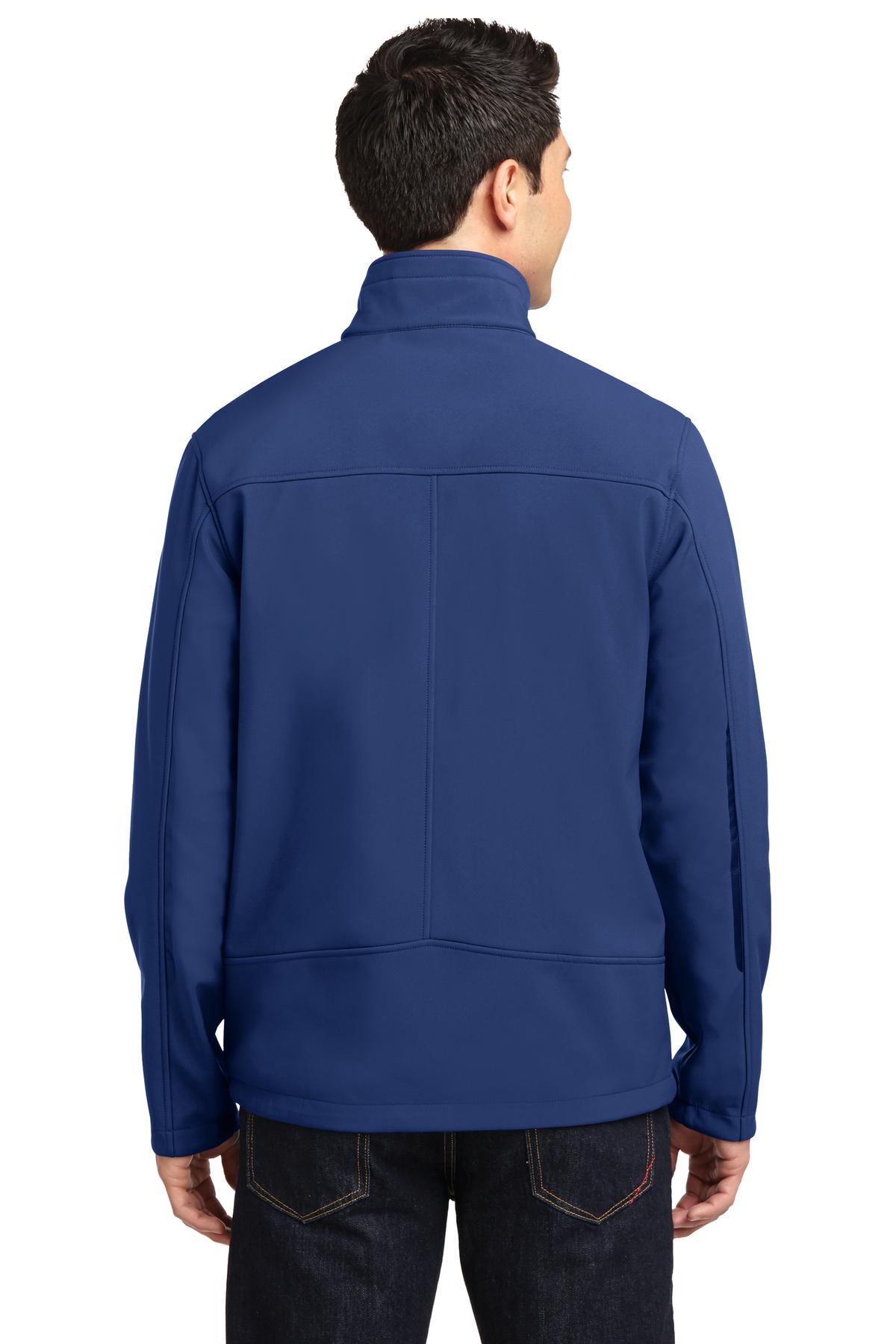 Custom Embroidered Port Authority Welded Soft Shell Jacket. J324,Estate Blue