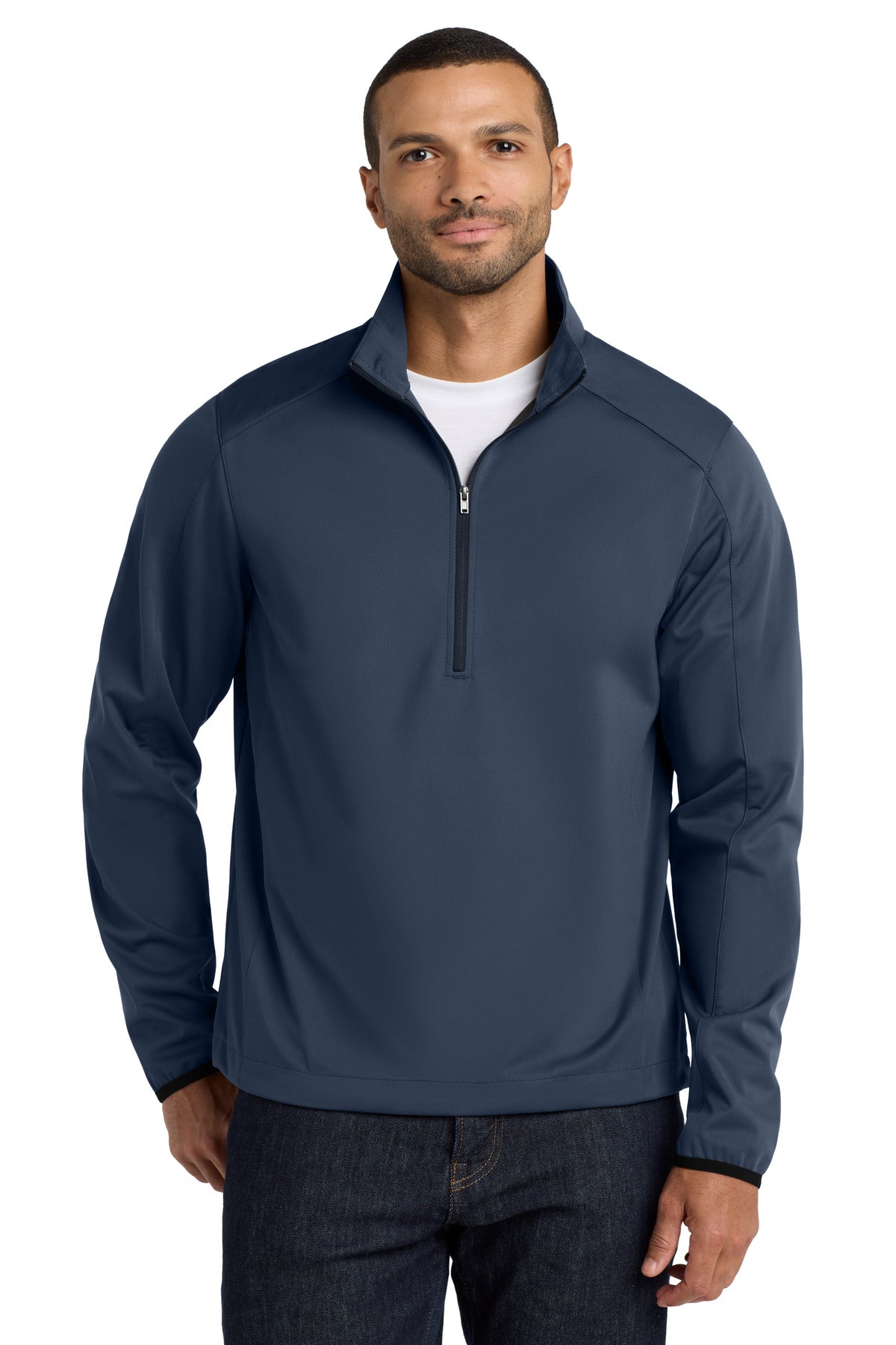 Port Authority Active 1/2-Zip Soft Shell Jacket. J716