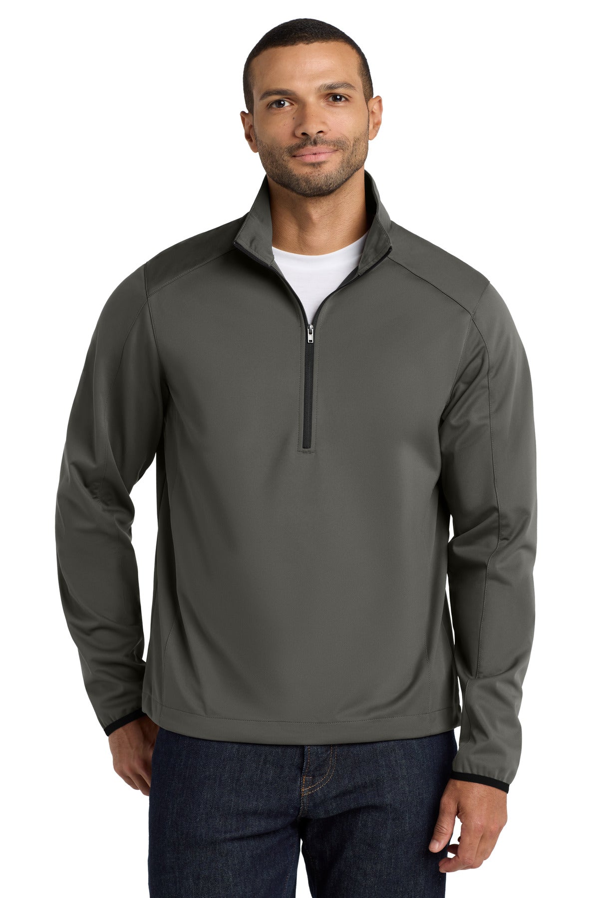 Port Authority Active 1/2-Zip Soft Shell Jacket. J716
