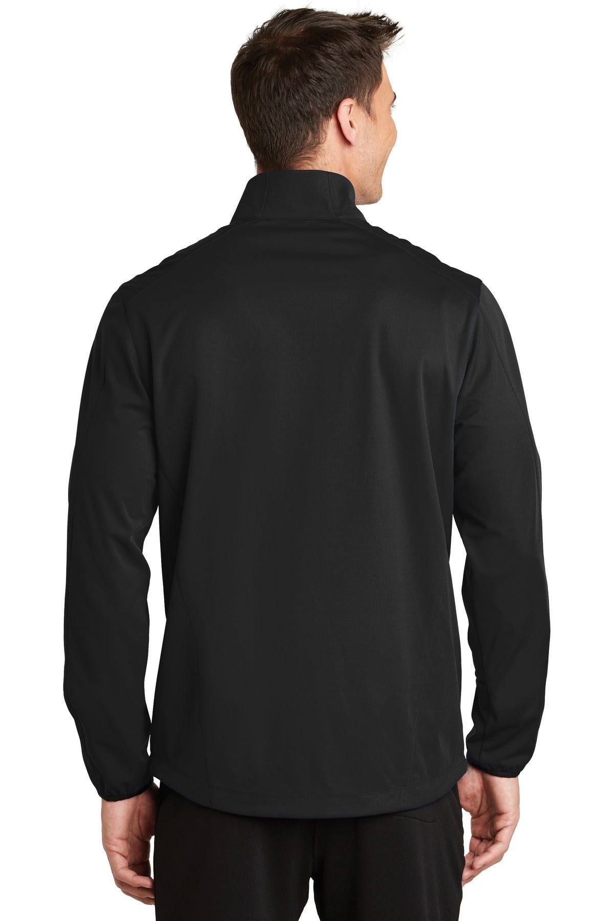 Custom Embroidered Port Authority Active Soft Shell Jacket. J717,Deep Black