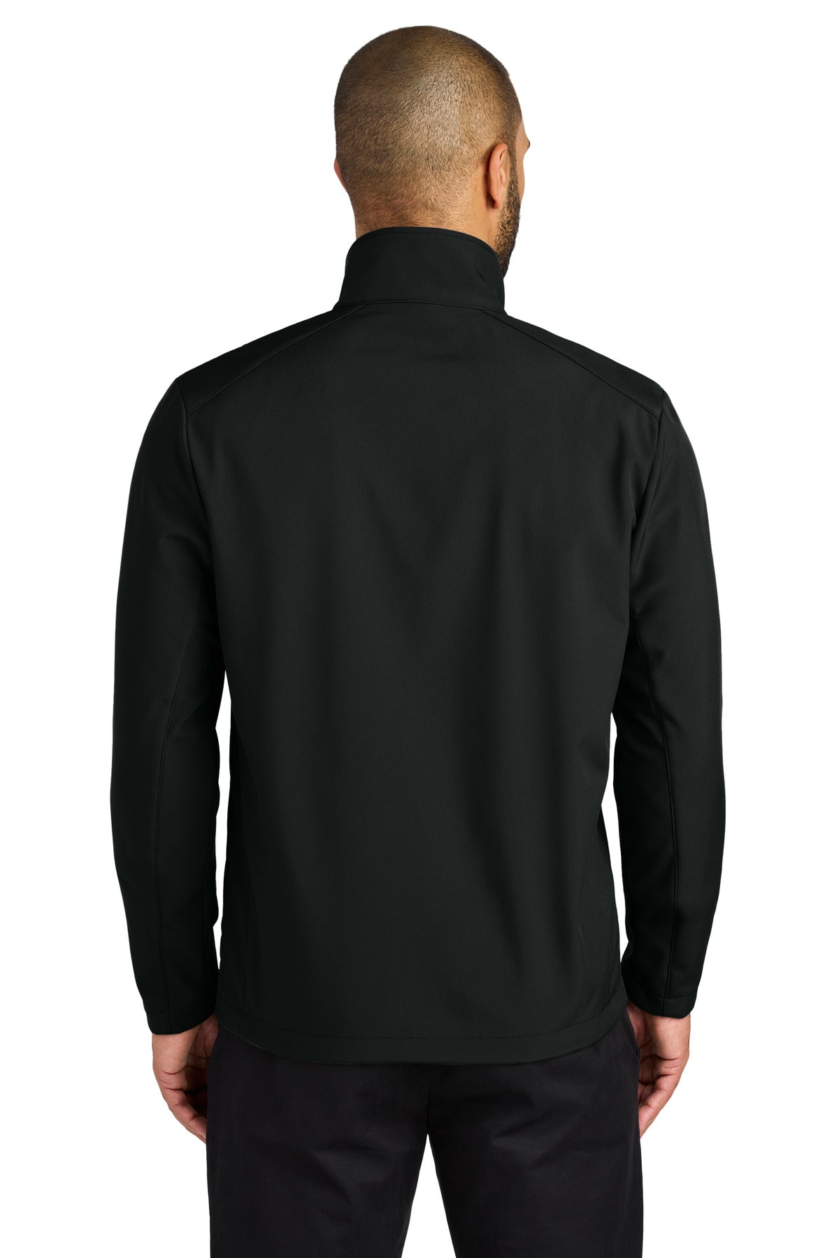 Custom Embroidered Port Authority C-FREE Core Soft Shell J720,Deep Black