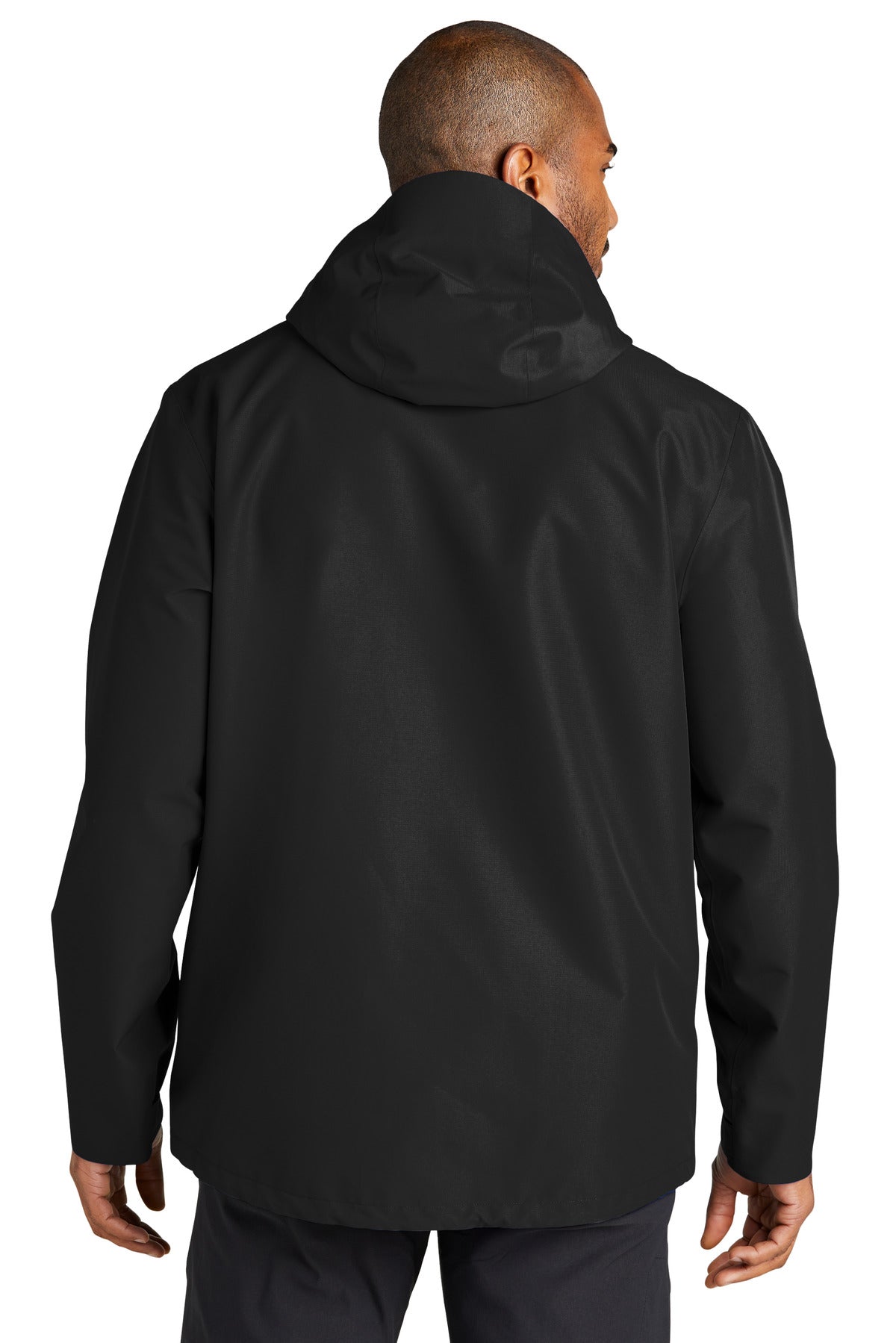 Custom Embroidered Port Authority Collective Tech Outer Shell Jacket J920,Deep Black