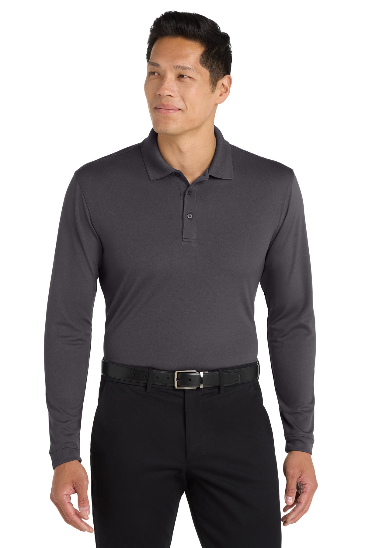Port Authority Dry Zone UV Micro-Mesh Long Sleeve Polo K110LS