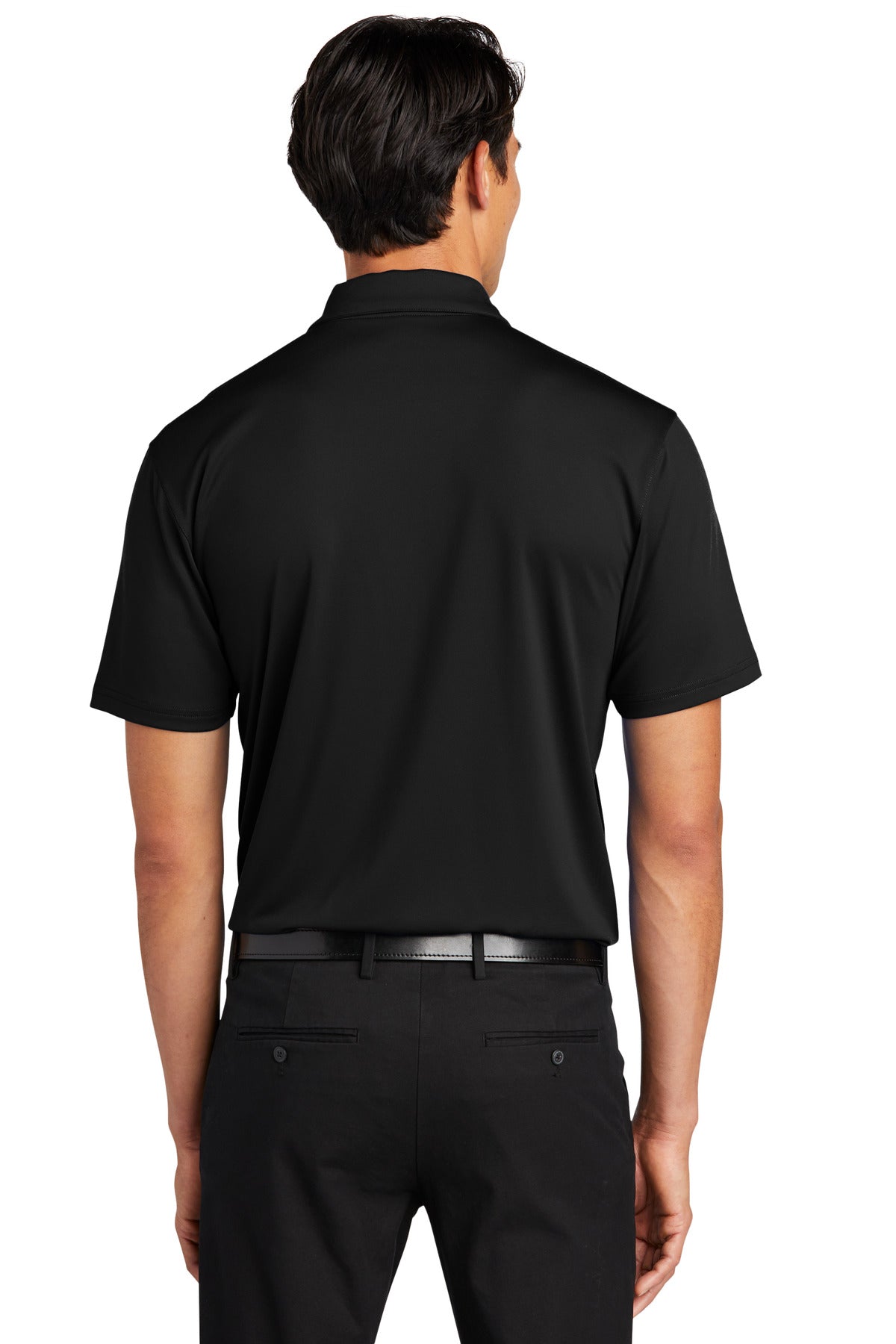 Custom Embroidered Port Authority Performance Staff Polo K398,Black