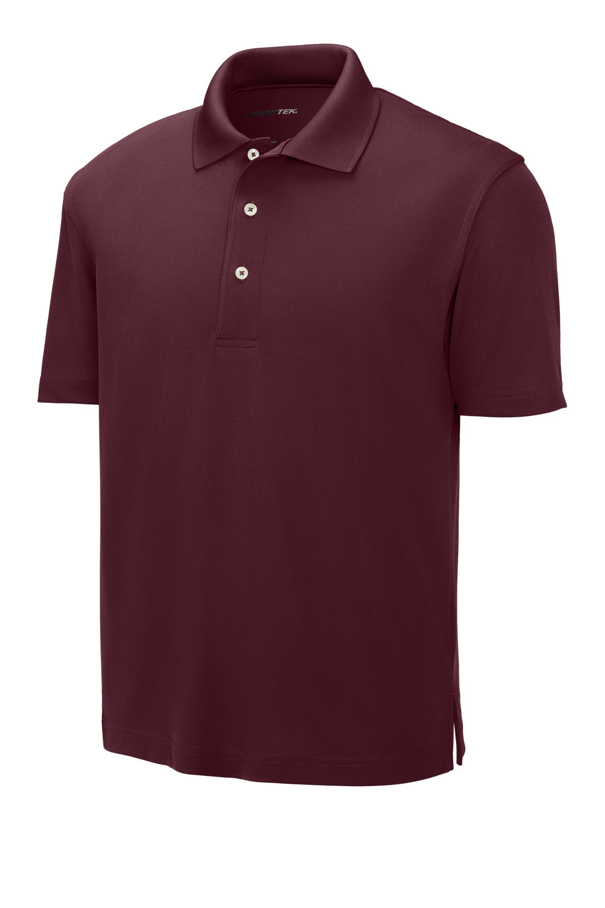 Sport-Tek Dri-Mesh Polo. K469 Maroon