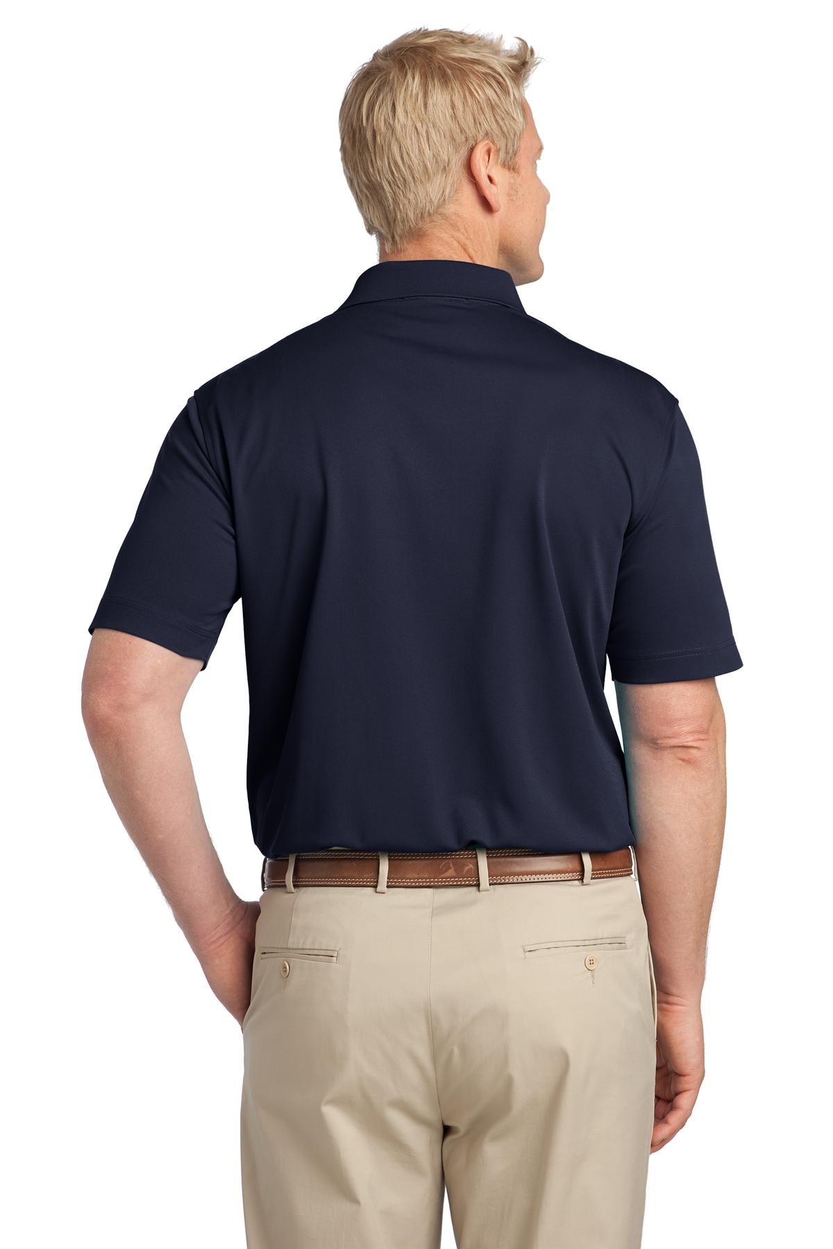 Custom Embroidered Port Authority Tech Pique Polo. K527,Dark Navy