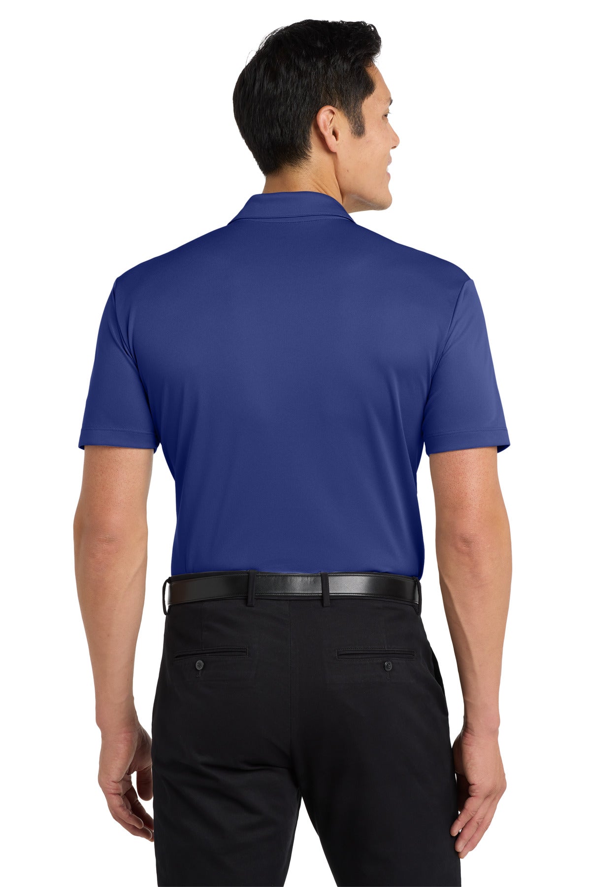Custom Embroidered Port Authority Silk Touch Performance Pocket Polo. K540P,Royal