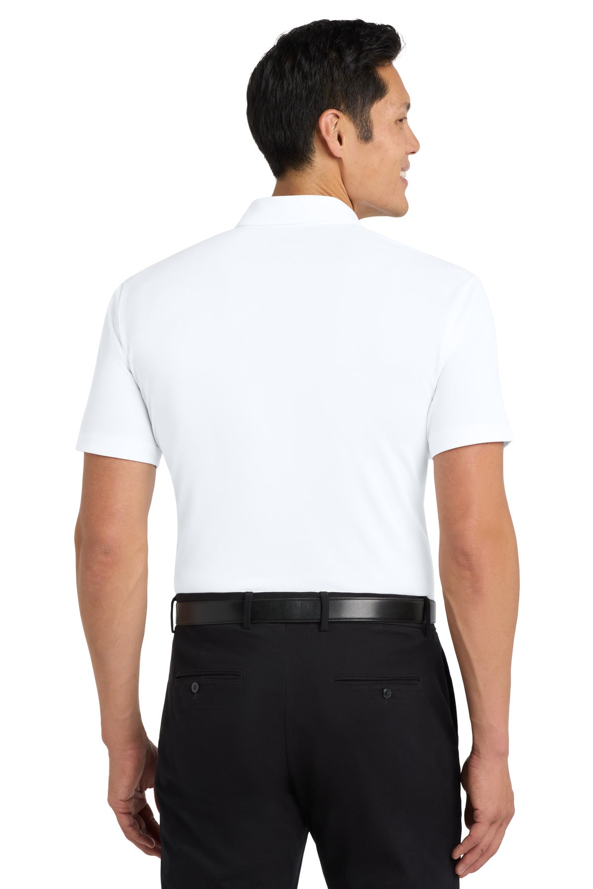 Custom Embroidered Port Authority Silk Touch Performance Polo. K540,White