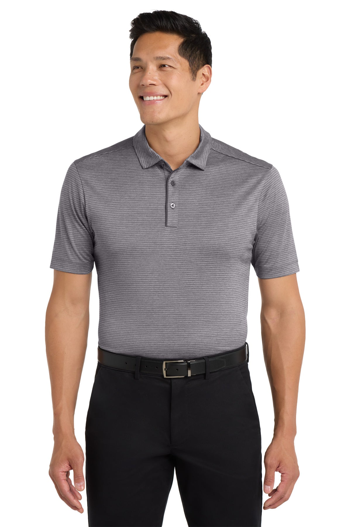 Port Authority Shadow Stripe Polo. K585