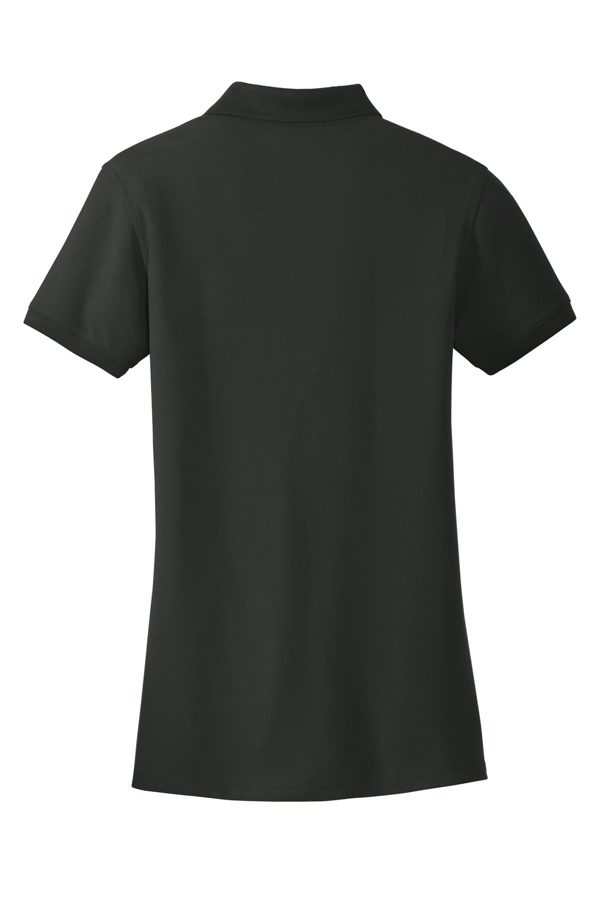 Port Authority Women's Core Classic Pique Polo. L100 Deep Black