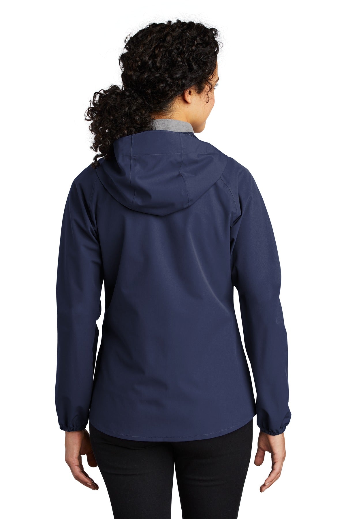 Custom Embroidered Port Authority Women's Essential Rain Jacket L407,True Navy