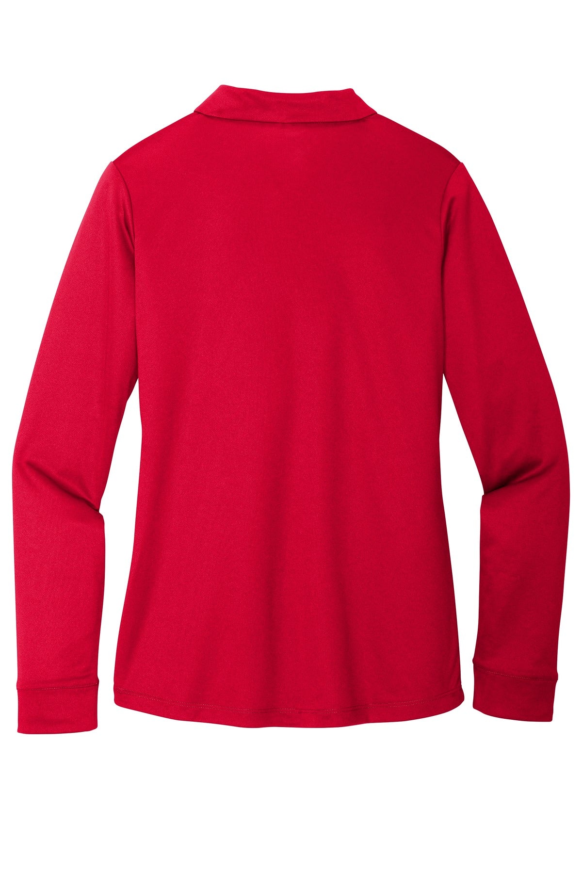 Port Authority Women's Silk Touch Performance Long Sleeve Polo. L540LS