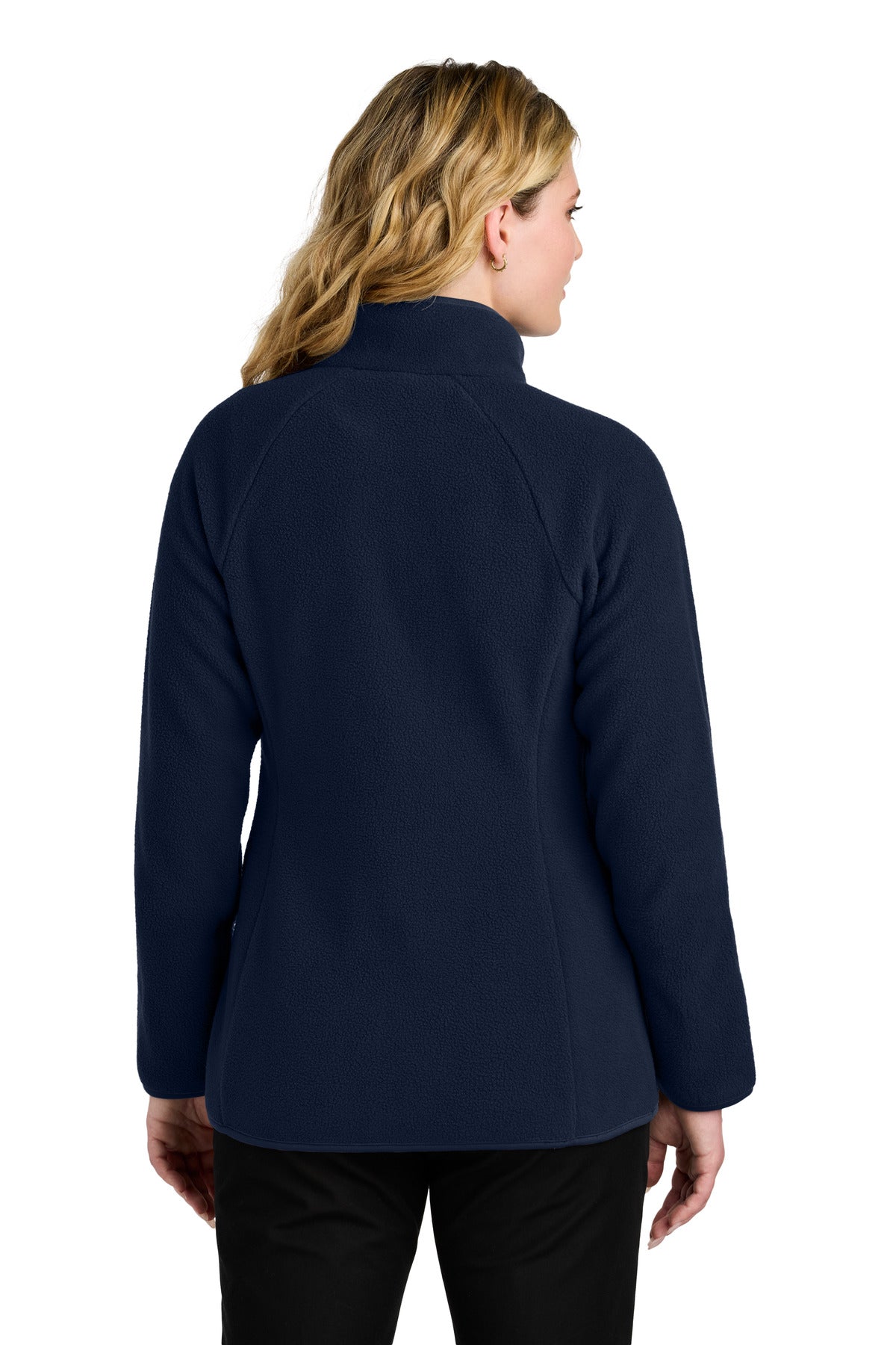 Custom Embroidered Port Authority Women's C-FREE Raglan Fleece L700,True Navy