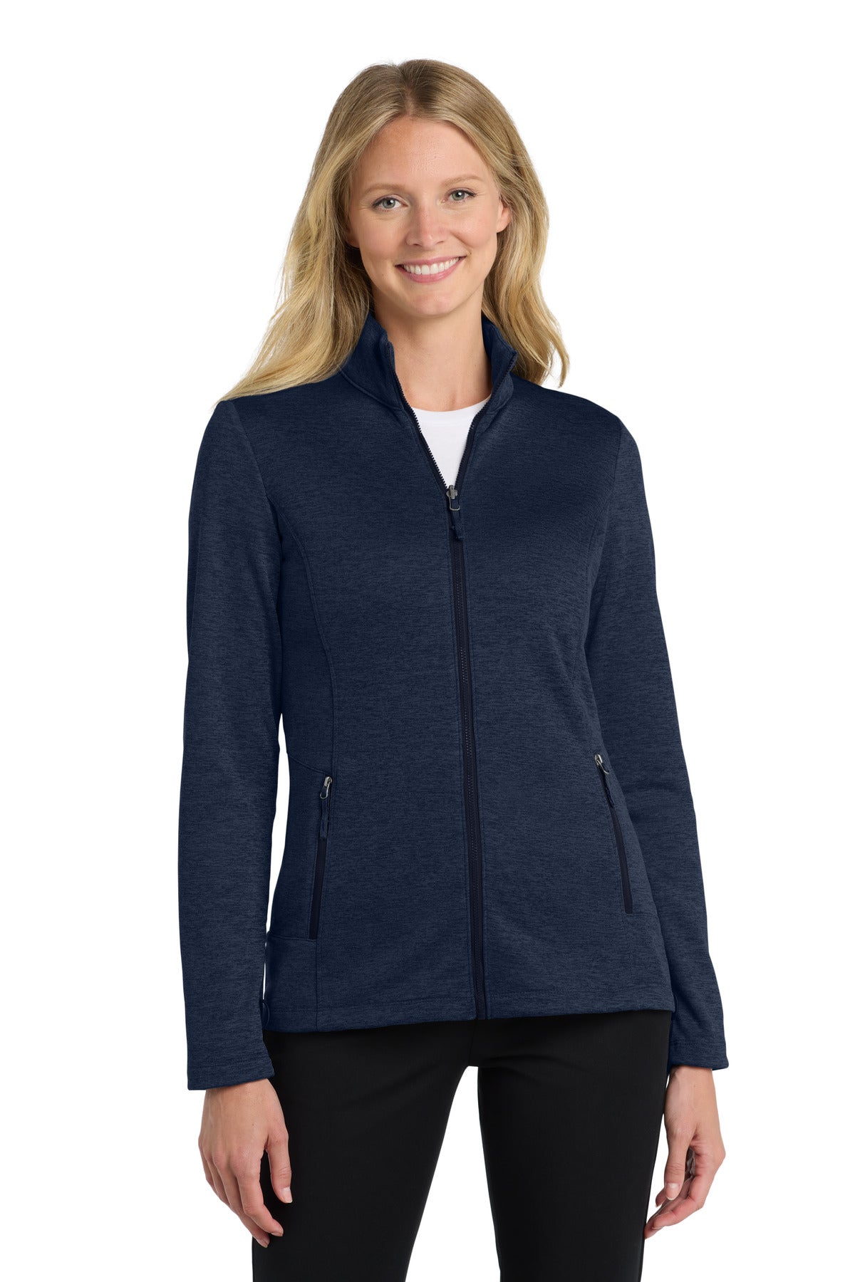 Port Authority Women's Collective Striated Fleece Jacket. L905