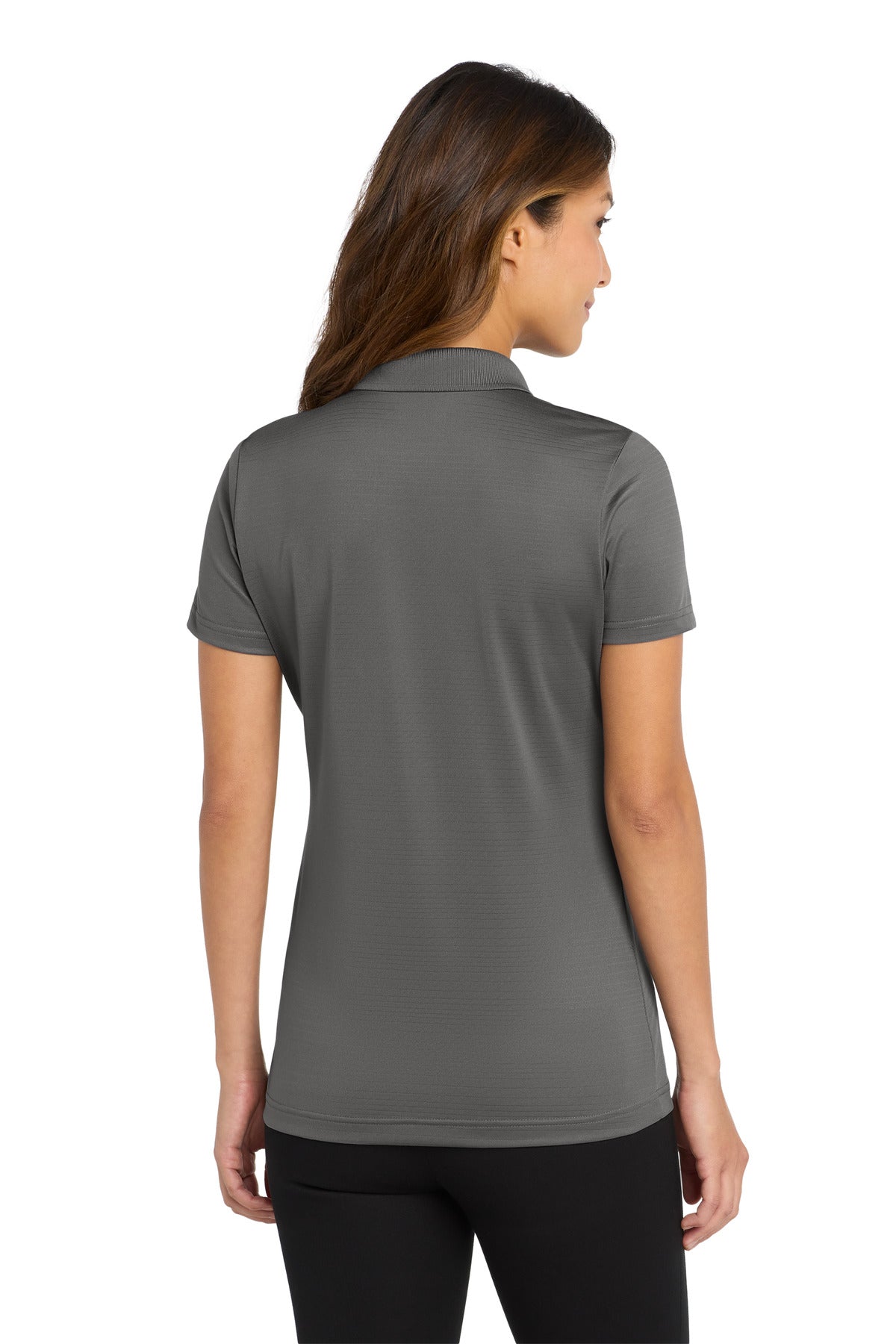 Custom Embroidered Port Authority Women's Eclipse Stretch Polo. LK587,Shadow Grey