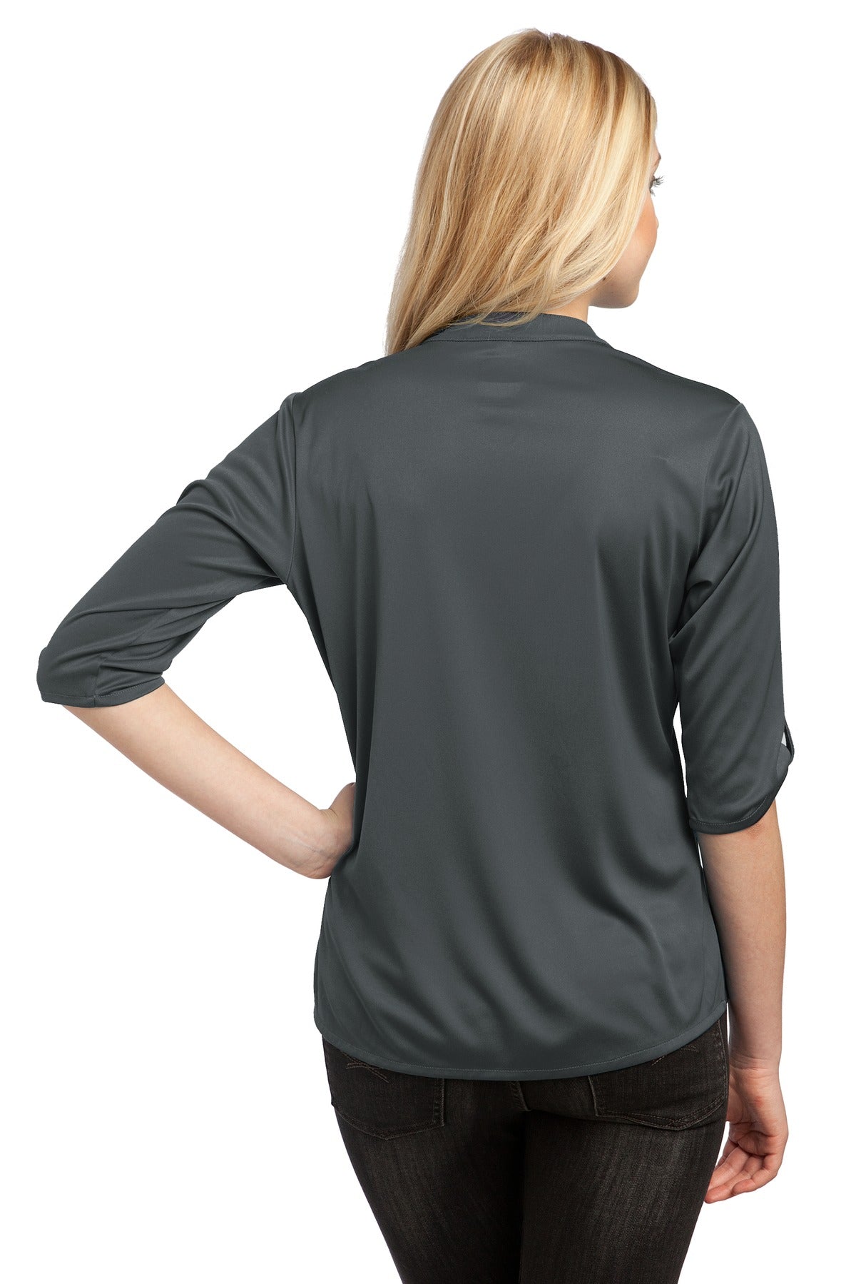 Custom Embroidered OGIO - Crush Henley. LOG111,Diesel Grey