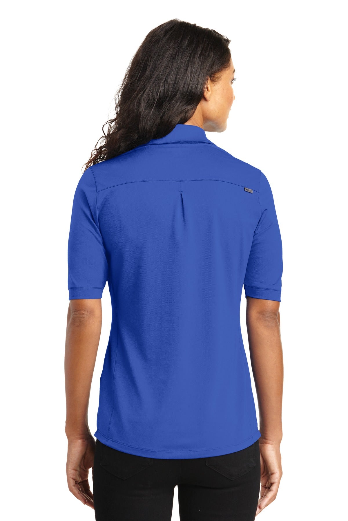 Custom Embroidered OGIO Women's Metro Polo. LOG130,Enzyme Blue