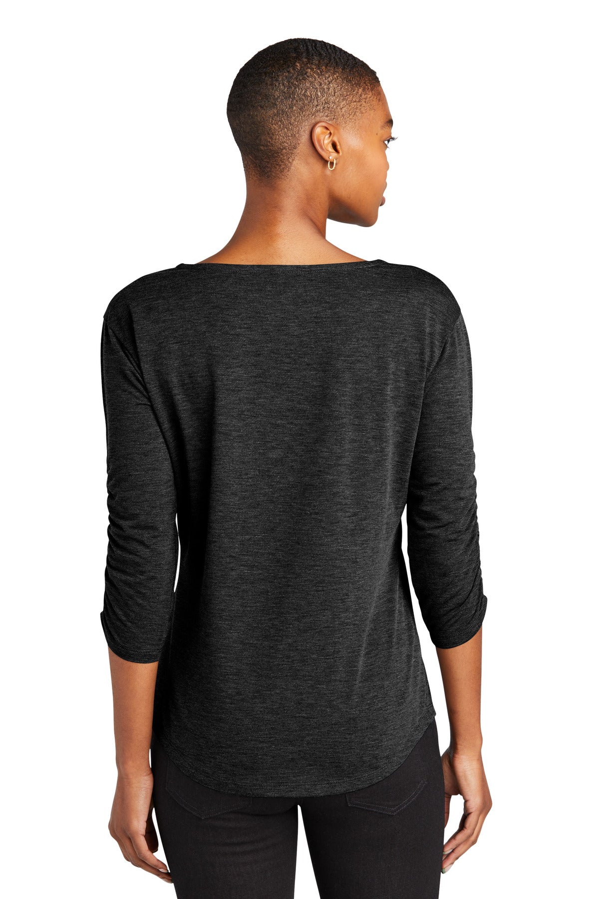 Custom Embroidered OGIO Women's Evolution V-Neck LOG148,Blacktop