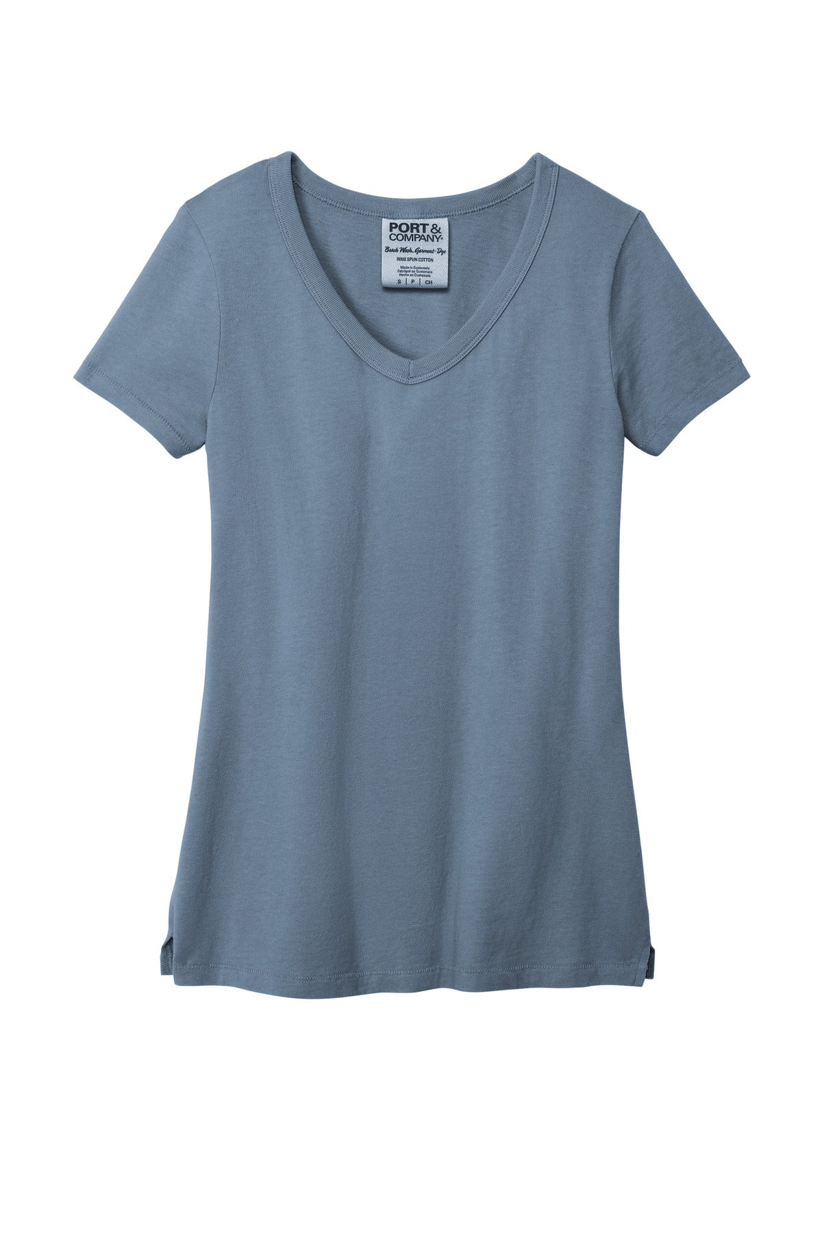 Port & Company Women's Beach Wash Garment-Dyed V-Neck Tee LPC099V