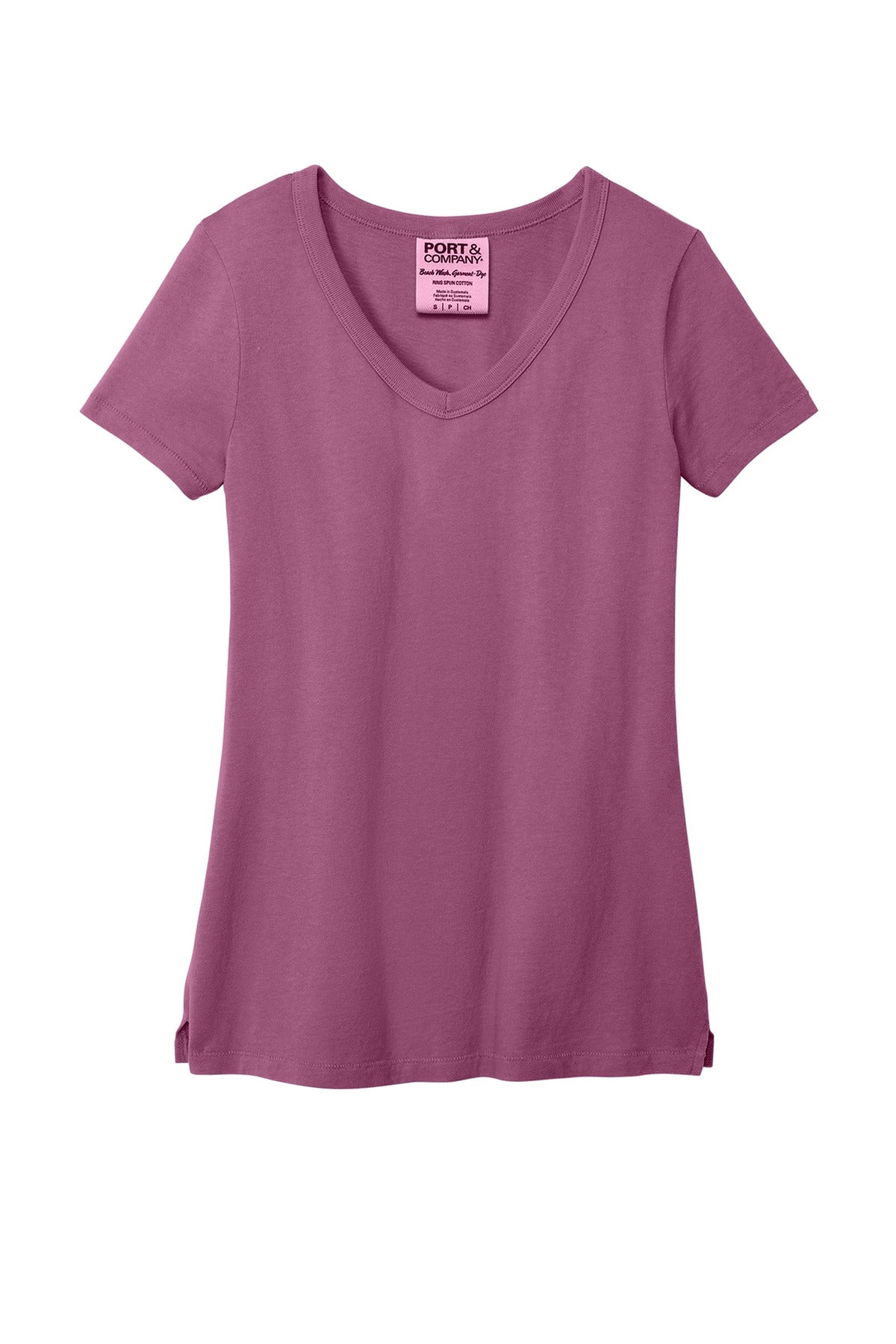 Port & Company Women's Beach Wash Garment-Dyed V-Neck Tee LPC099V
