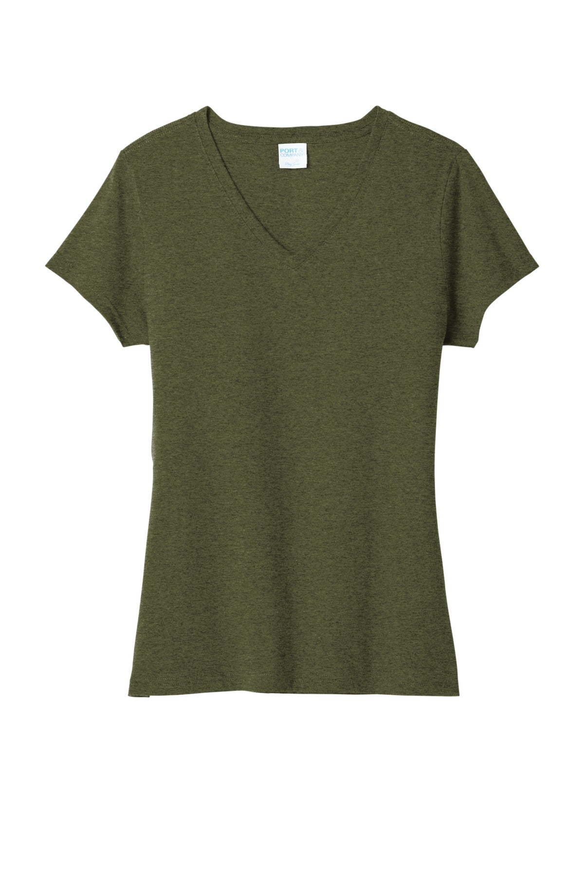 Port & Company Women's Tri-Blend V-Neck Tee. LPC330V