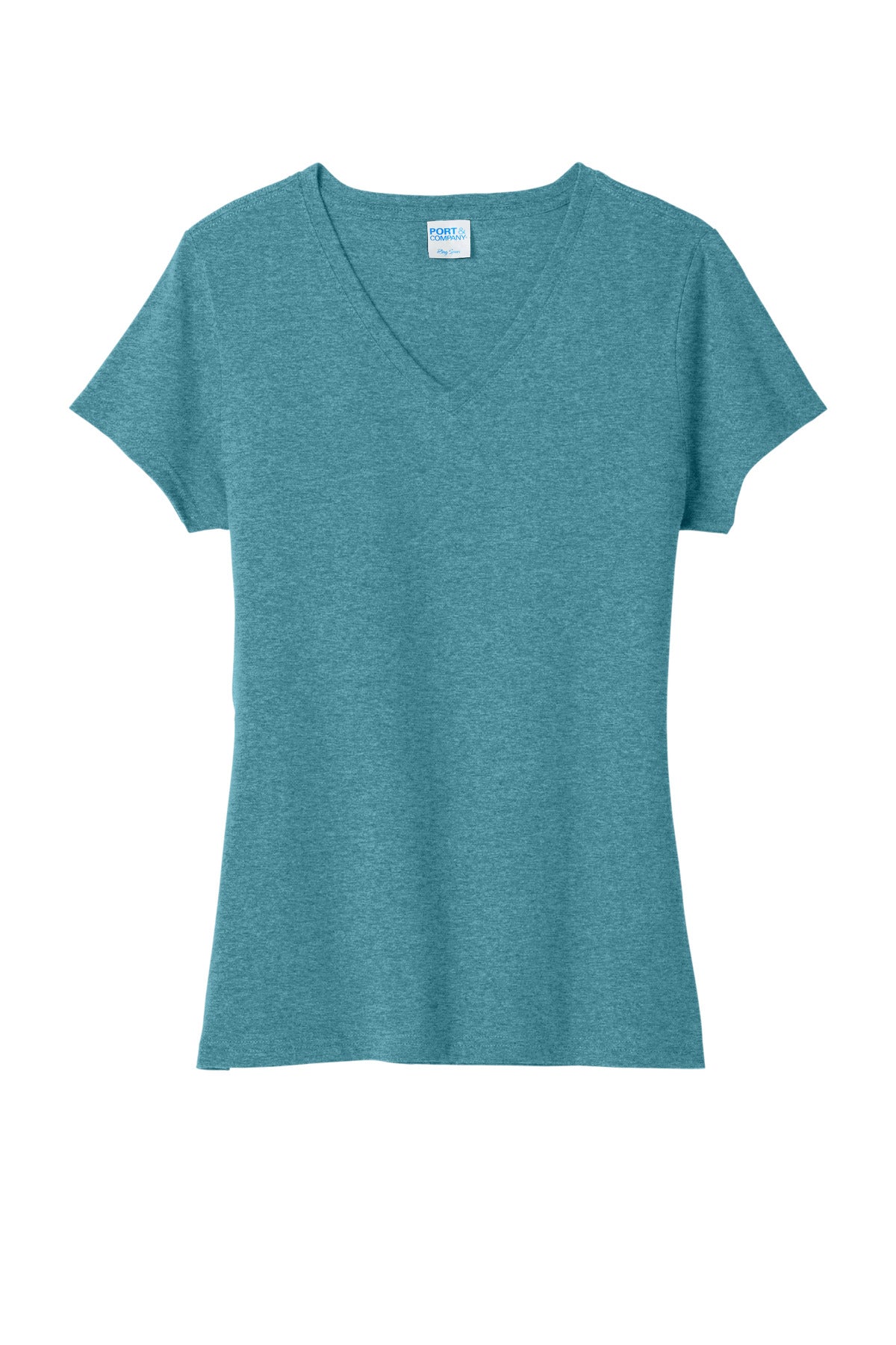 Port & Company Women's Tri-Blend V-Neck Tee. LPC330V