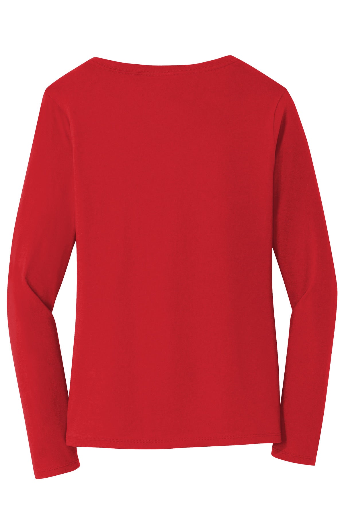 Port & Company Women's Long Sleeve Fan Favorite V-Neck Tee. LPC450VLS