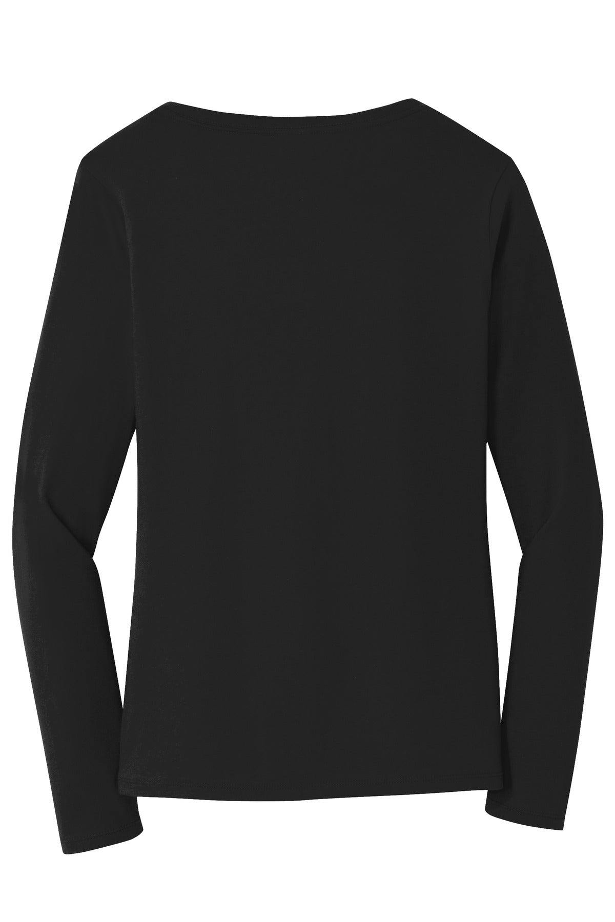 Port & Company Women's Long Sleeve Fan Favorite V-Neck Tee. LPC450VLS