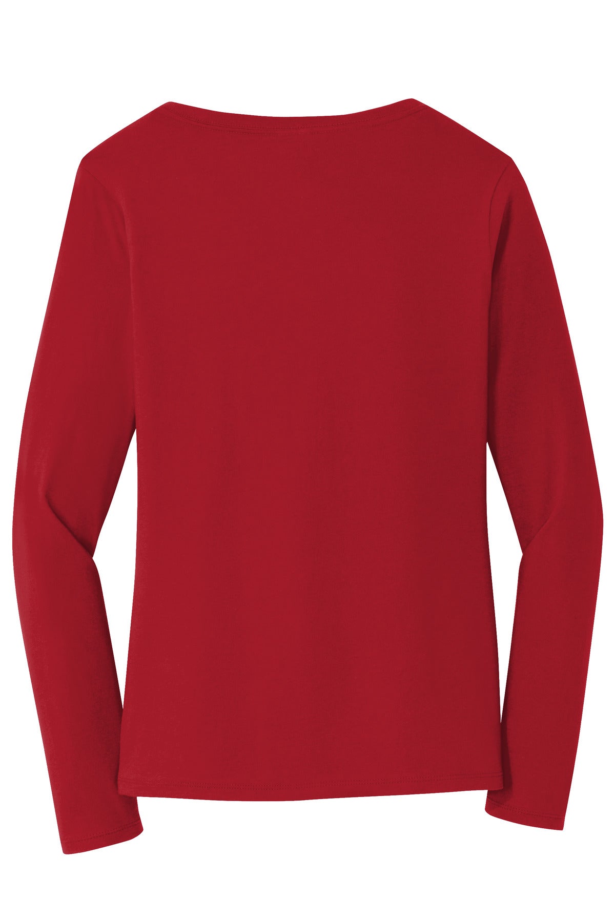 Port & Company Women's Long Sleeve Fan Favorite V-Neck Tee. LPC450VLS