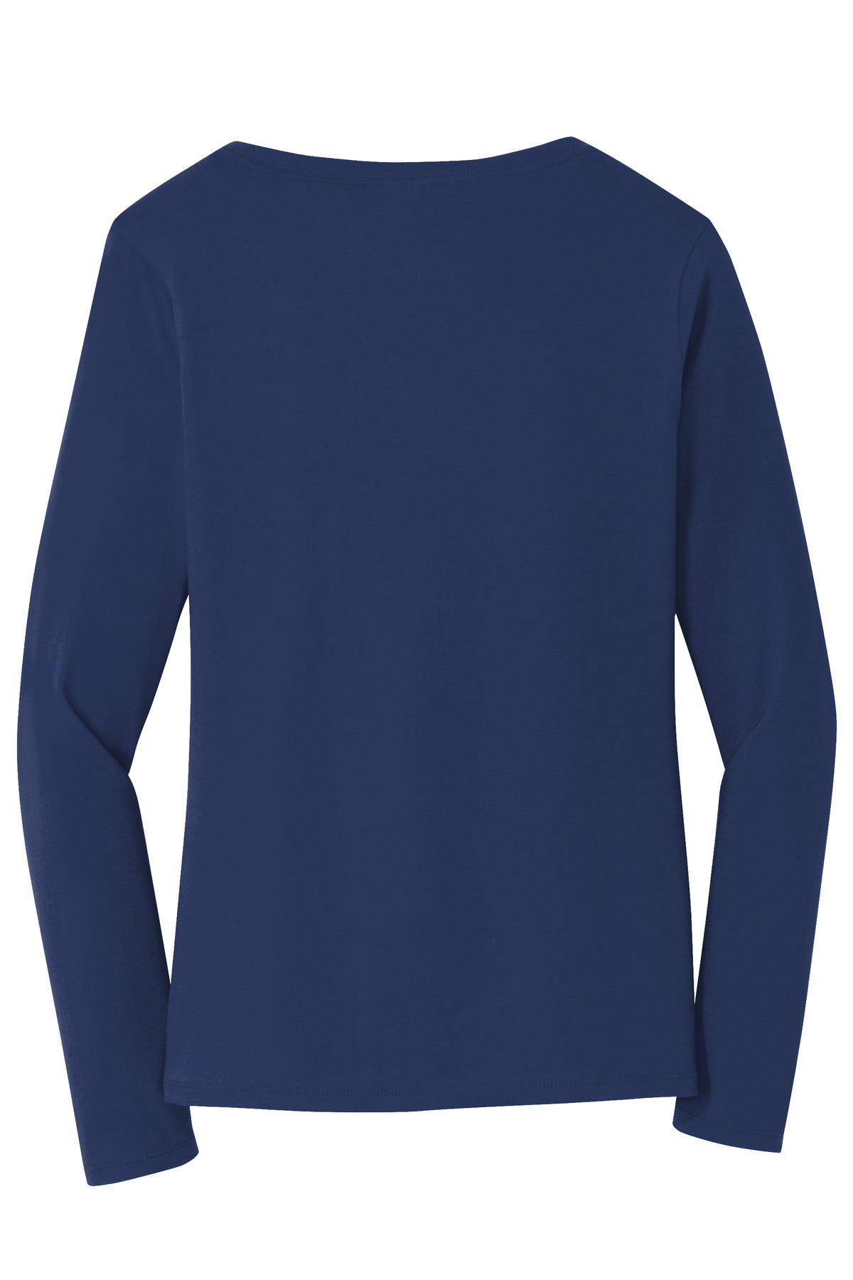 Port & Company Women's Long Sleeve Fan Favorite V-Neck Tee. LPC450VLS