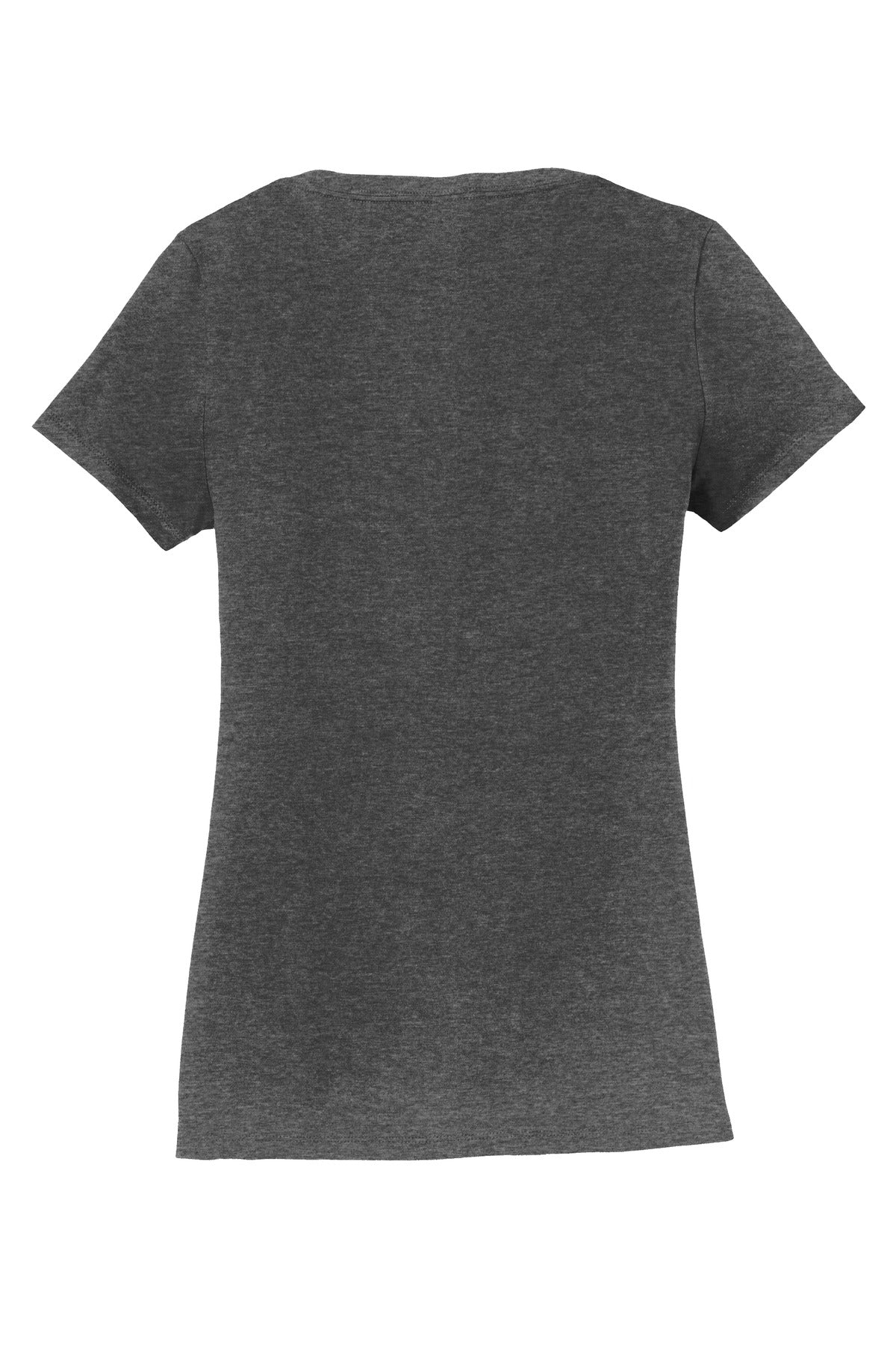 Port & Company Women's Fan Favorite V-Neck Tee. LPC450V Dark Heather Grey
