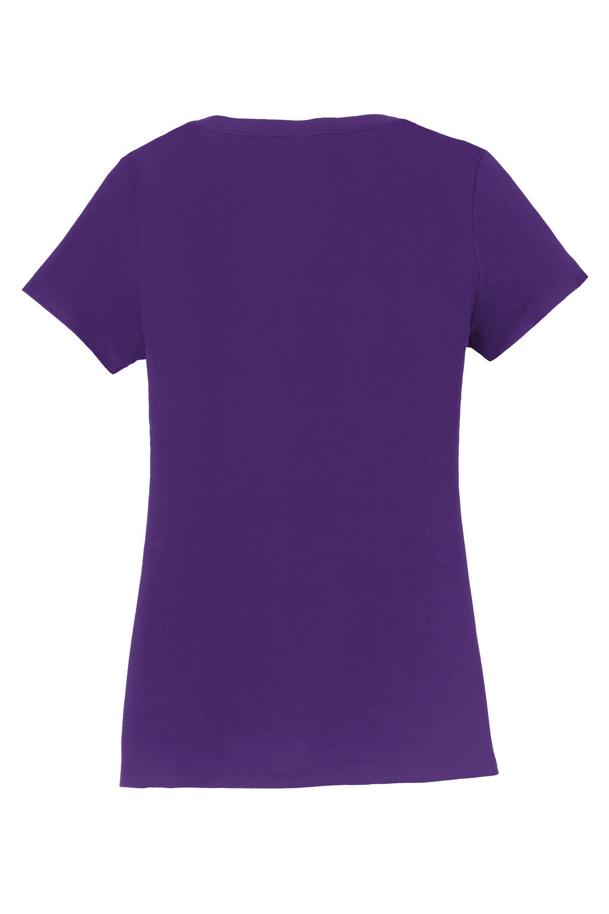 Port & Company Women's Fan Favorite V-Neck Tee. LPC450V Team Purple