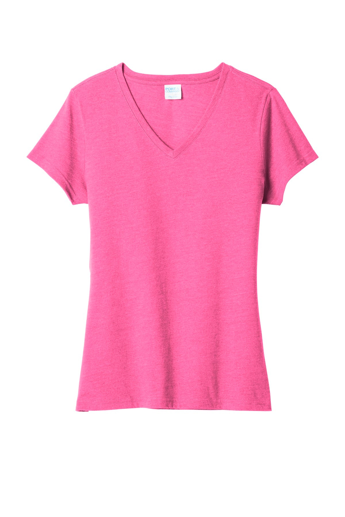 Port & Company Women's Fan Favorite Blend V-Neck Tee. LPC455V