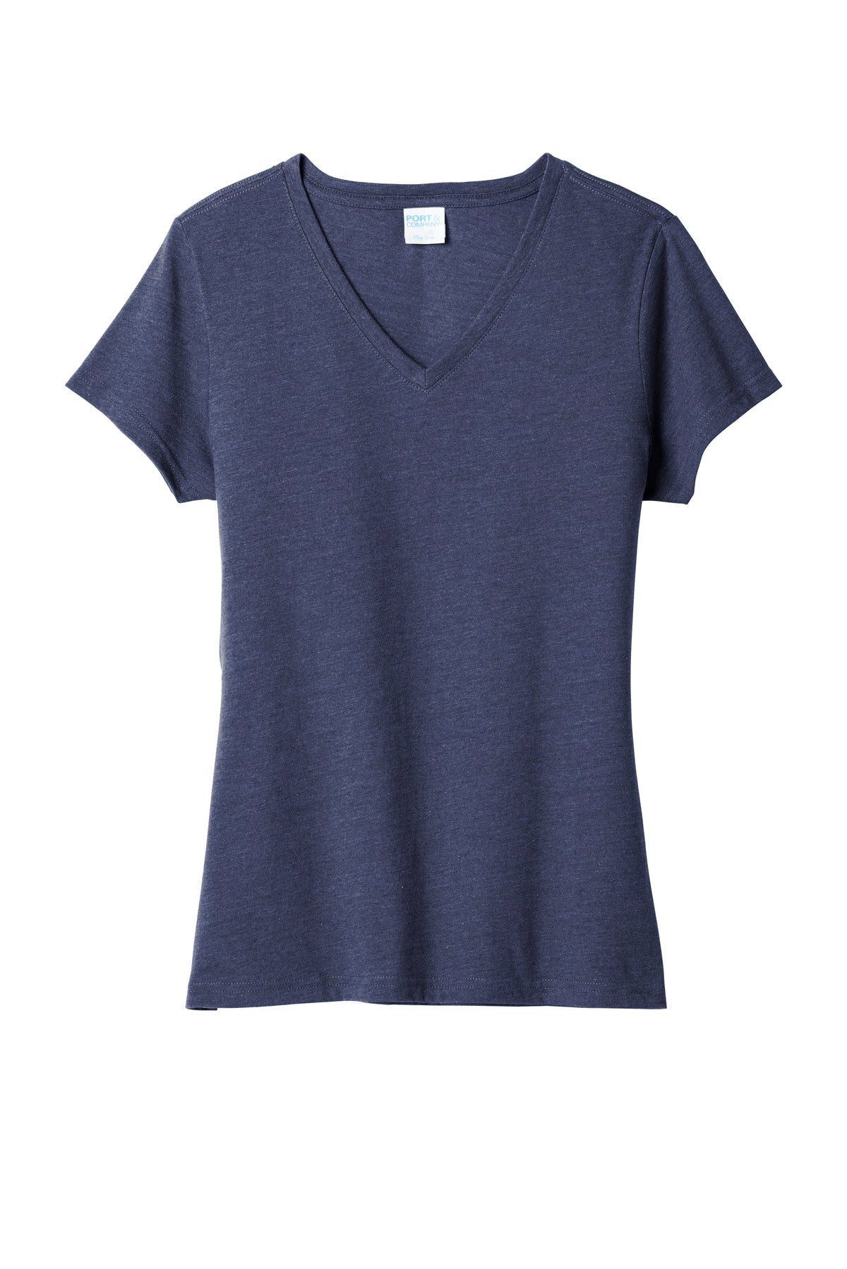 Port & Company Women's Fan Favorite Blend V-Neck Tee. LPC455V