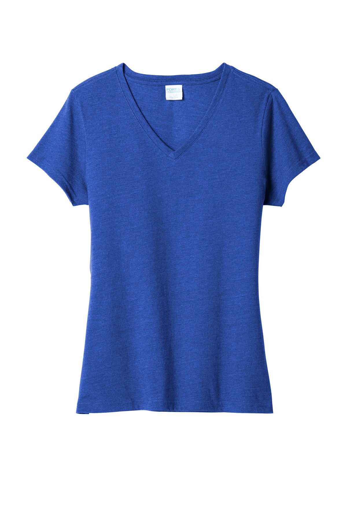 Port & Company Women's Fan Favorite Blend V-Neck Tee. LPC455V