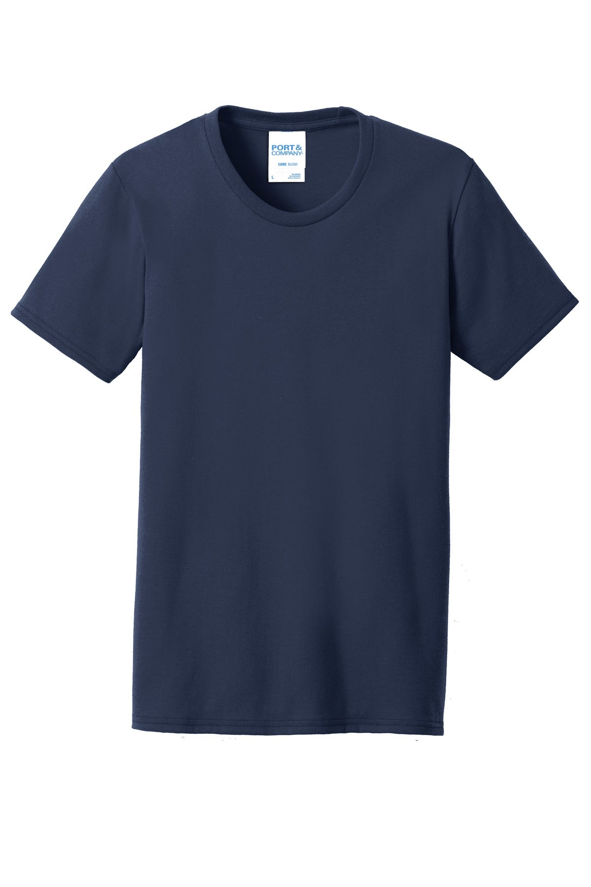 Port & Company Women's Core Blend Tee. LPC55