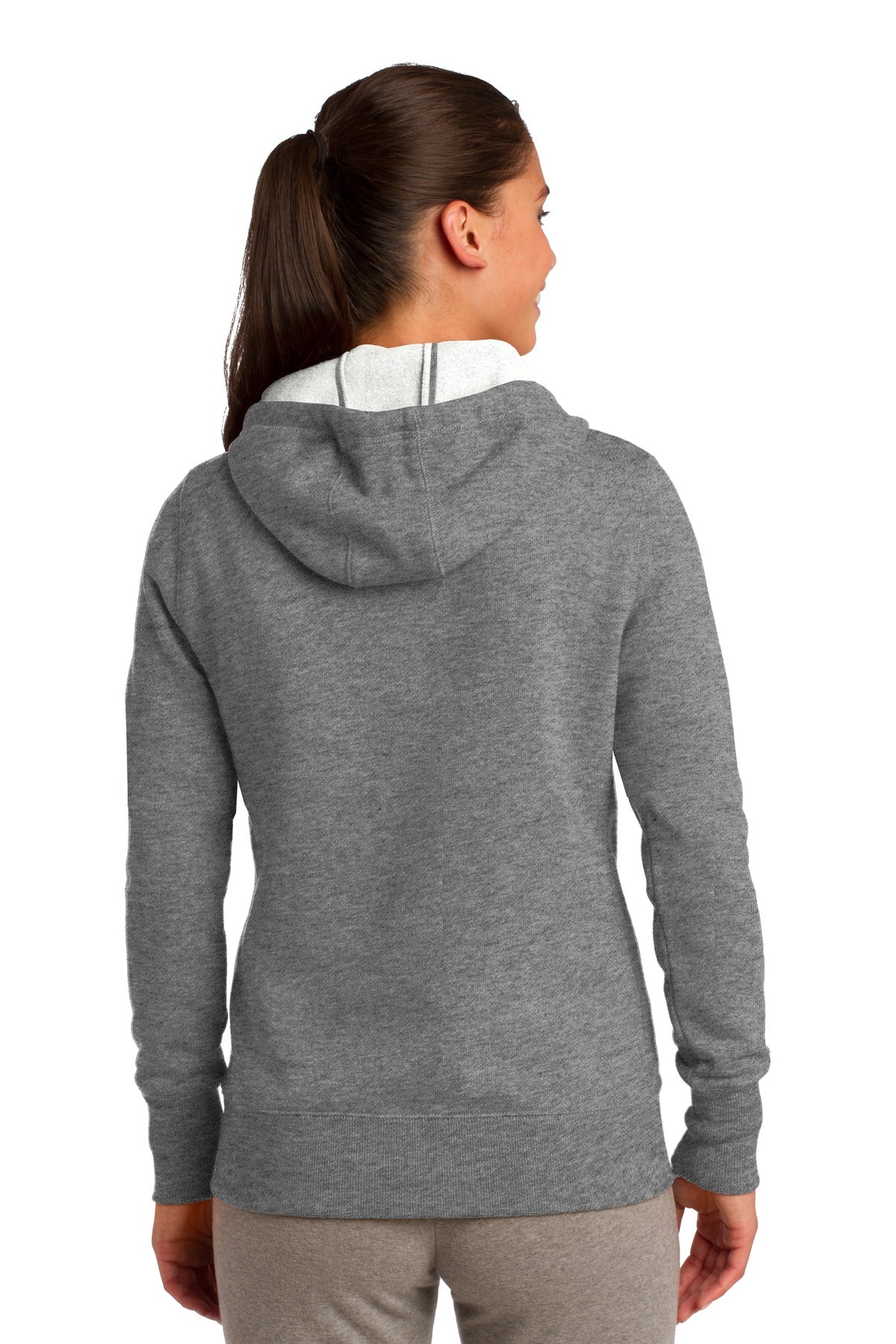 Custom Embroidered Sport-Tek Women's Pullover Hooded Sweatshirt. LST254,Vintage Heather