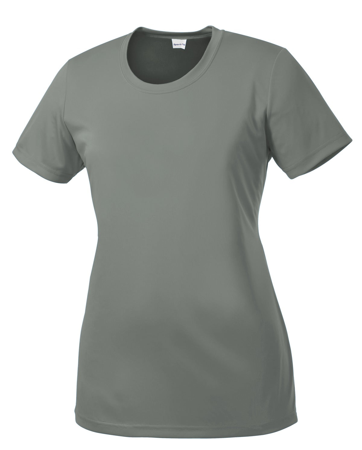 Sport-Tek Women's PosiCharge Competitor Tee. LST350 Grey Concrete