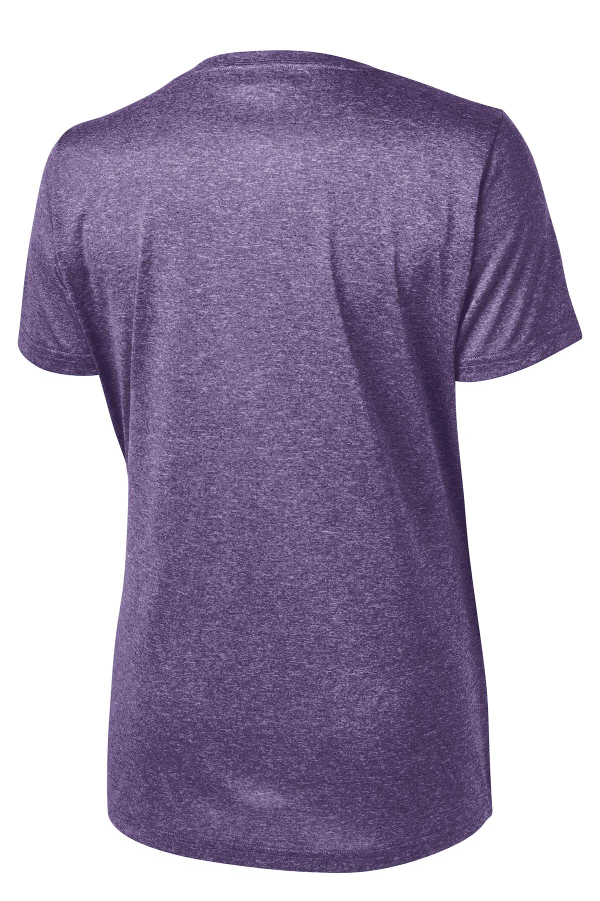 Sport-Tek Women's Heather Contender Scoop Neck Tee. LST360