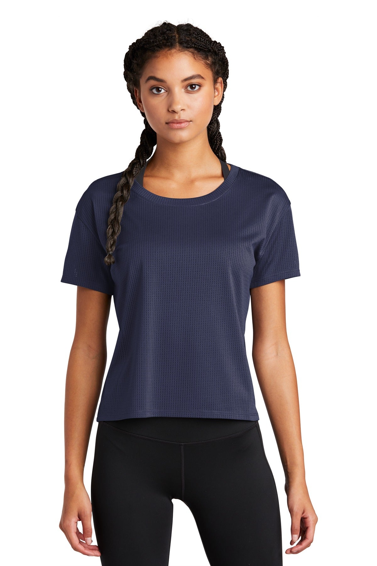 Sport-Tek Women's PosiCharge Draft Crop Tee. LST411