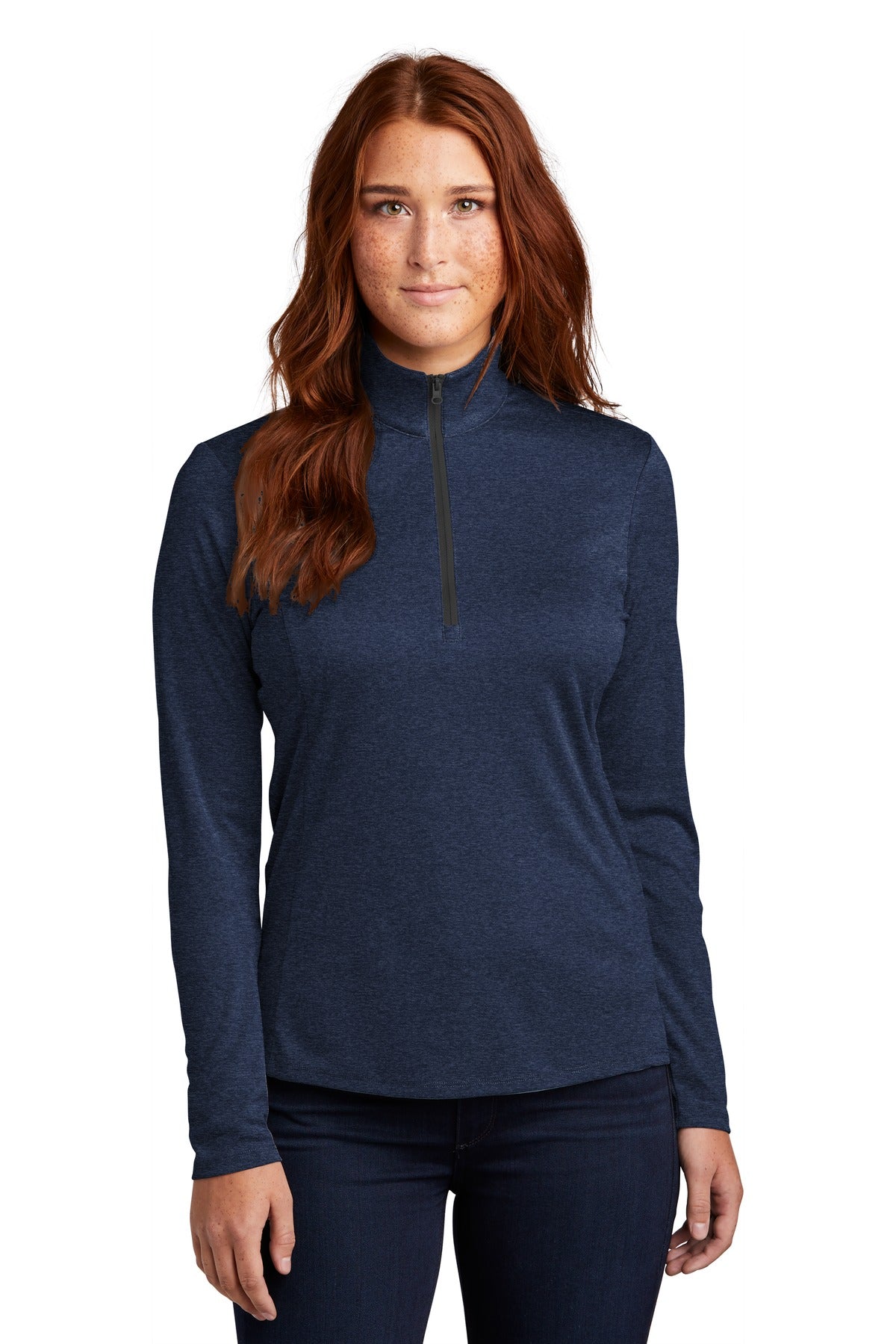 Sport-Tek Women's Endeavor 1/2-Zip Pullover. LST469
